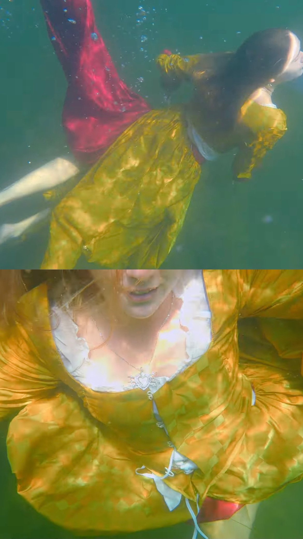 Construction: Robe Γ l'anglaise Underwater Stills