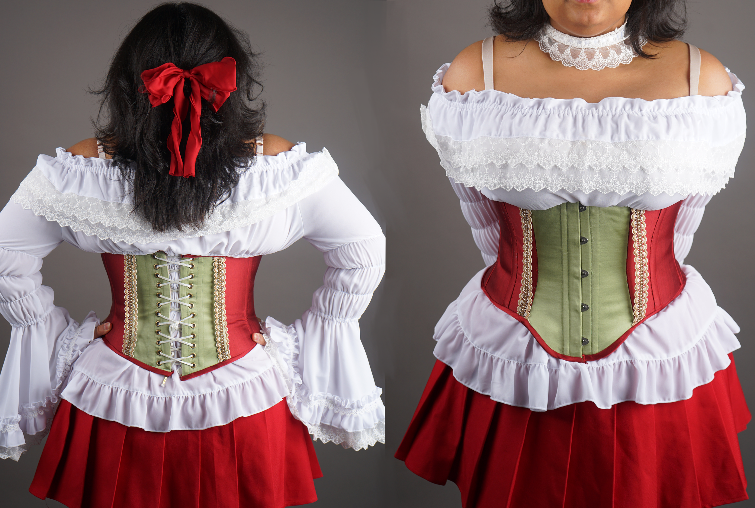Corsetry: "Strawberry Corset"