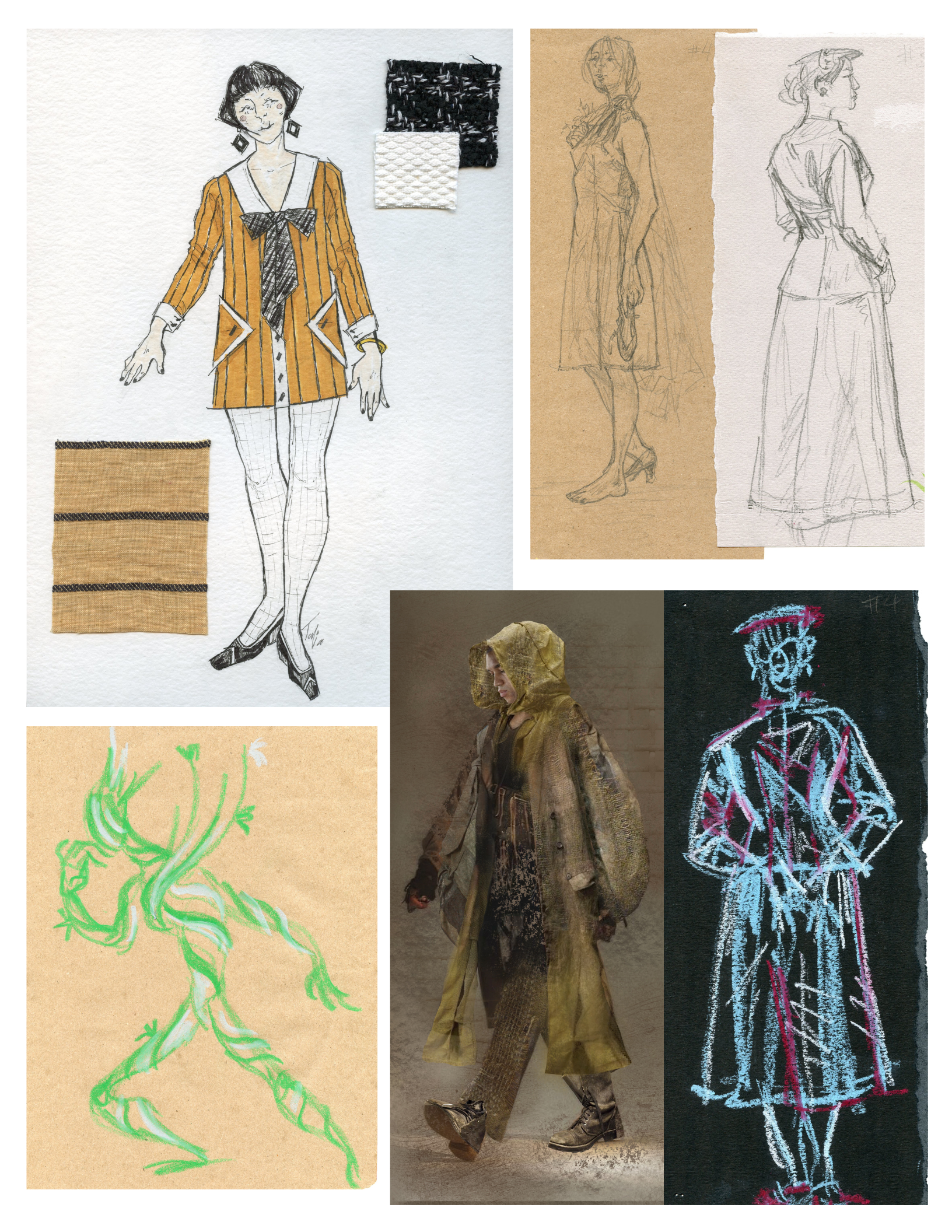 Costume Illustration & Collage