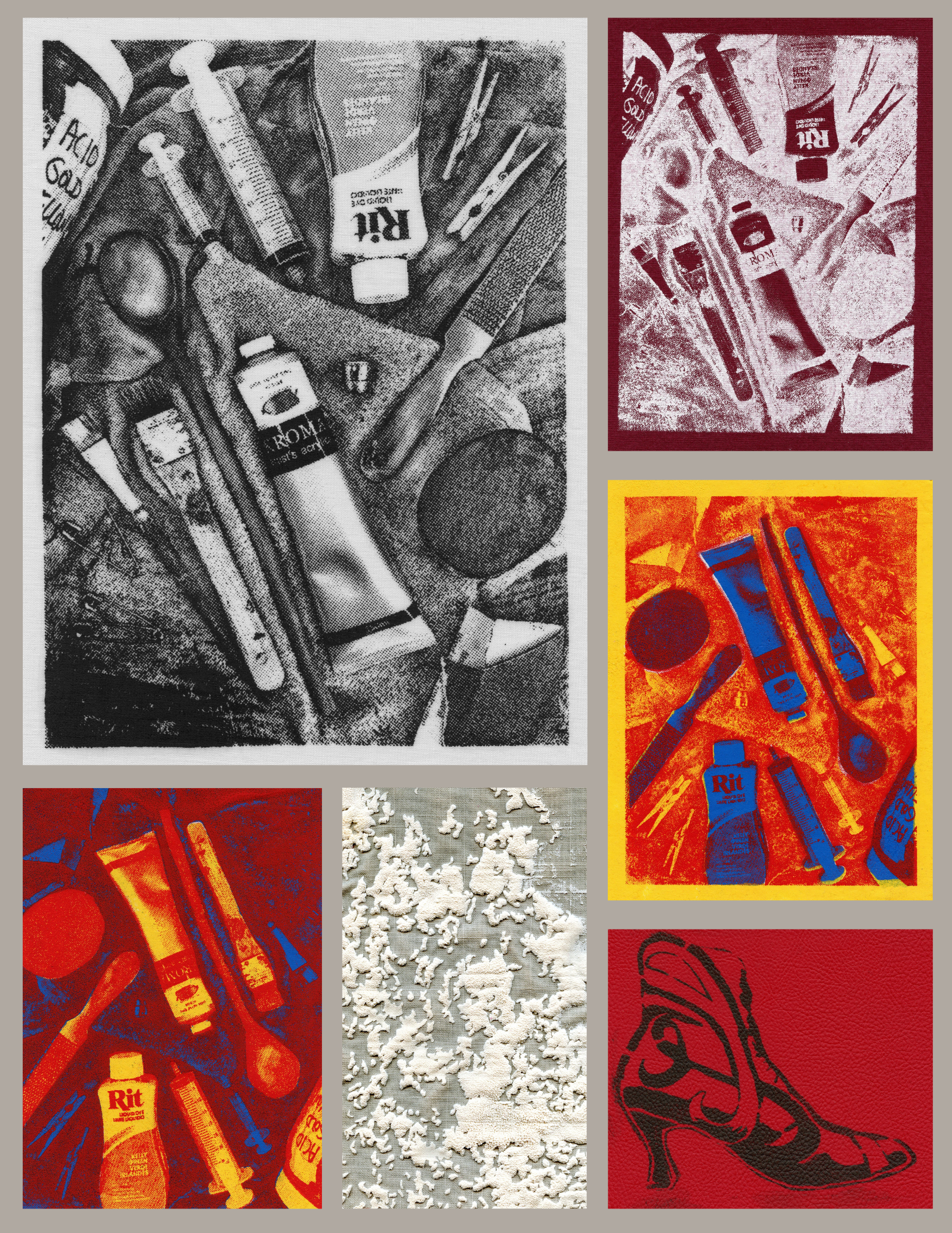 Textiles: Screenprinting & Stencilling