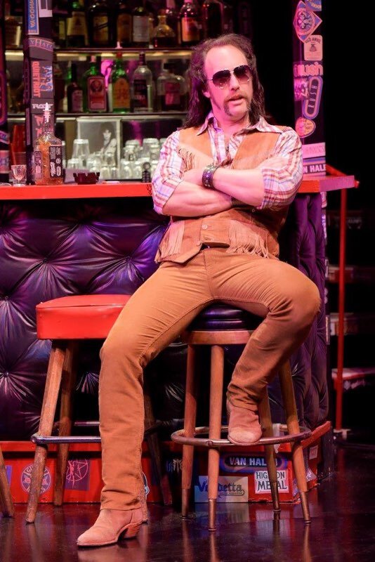  Dennis Dupree in  Rock of Ages  at Center Rep 