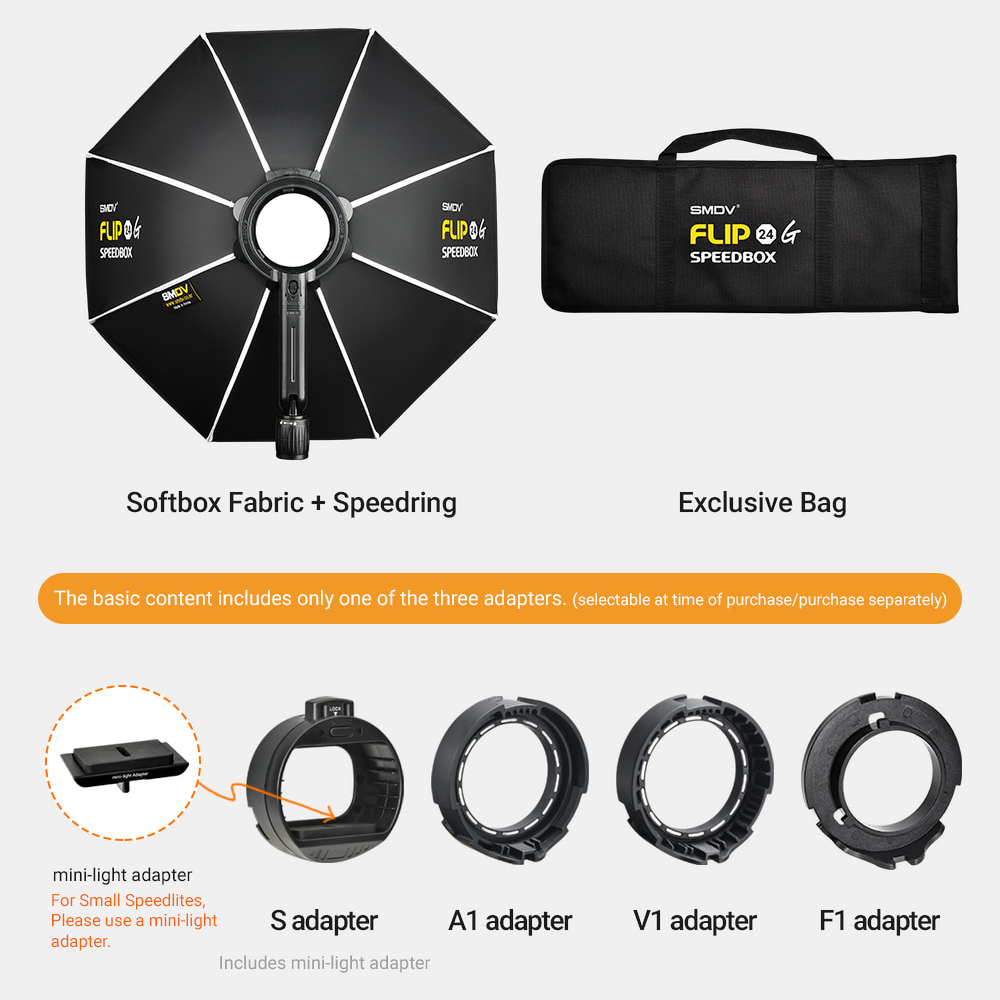 Softbox SMDV 60cm Speedbox para Flash - Fotomecánica