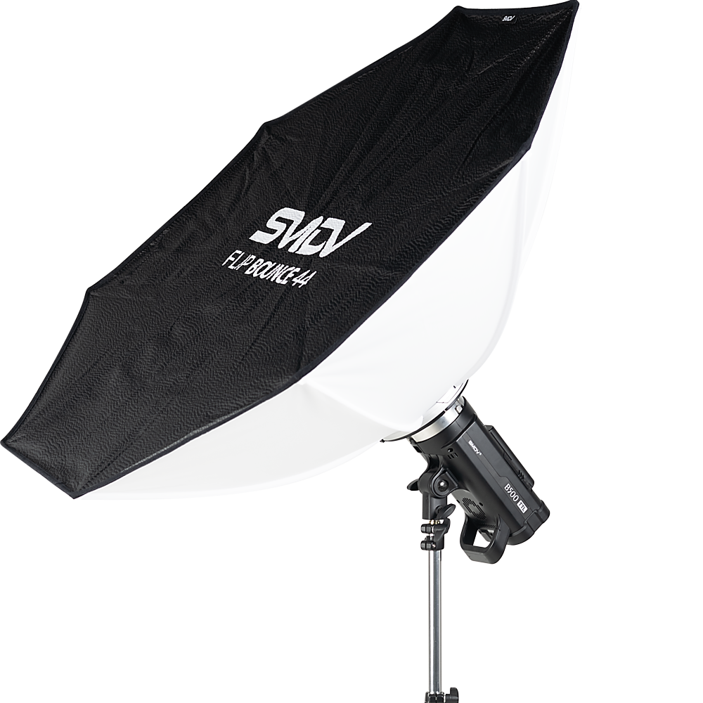 Speedbox Flip Bounce 44" for Strobes and LED Lights (Reverse Softbox) with Black Fabric Reflector