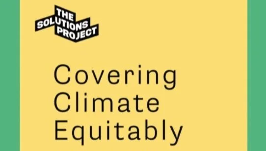 National journalists discuss Covering Climate Equitably