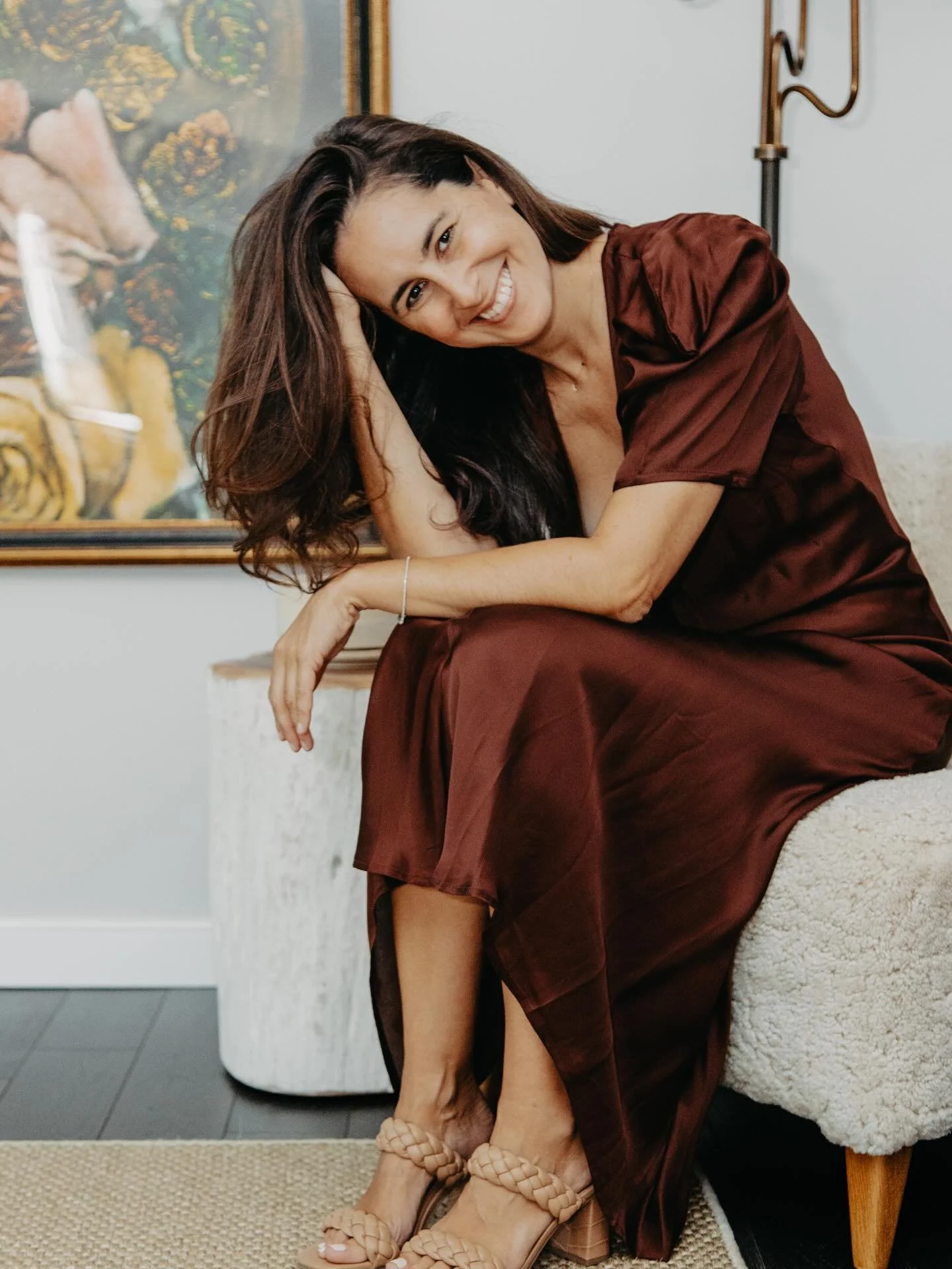 ✨ Hi, I&rsquo;m Lauren (Luli), founder and the creative Labrador energy behind Studio Luli.

Finally let someone photograph me not dressed like King Adam Sandler. This was taken in one of my favorite spaces, a client&rsquo;s living room we designed (