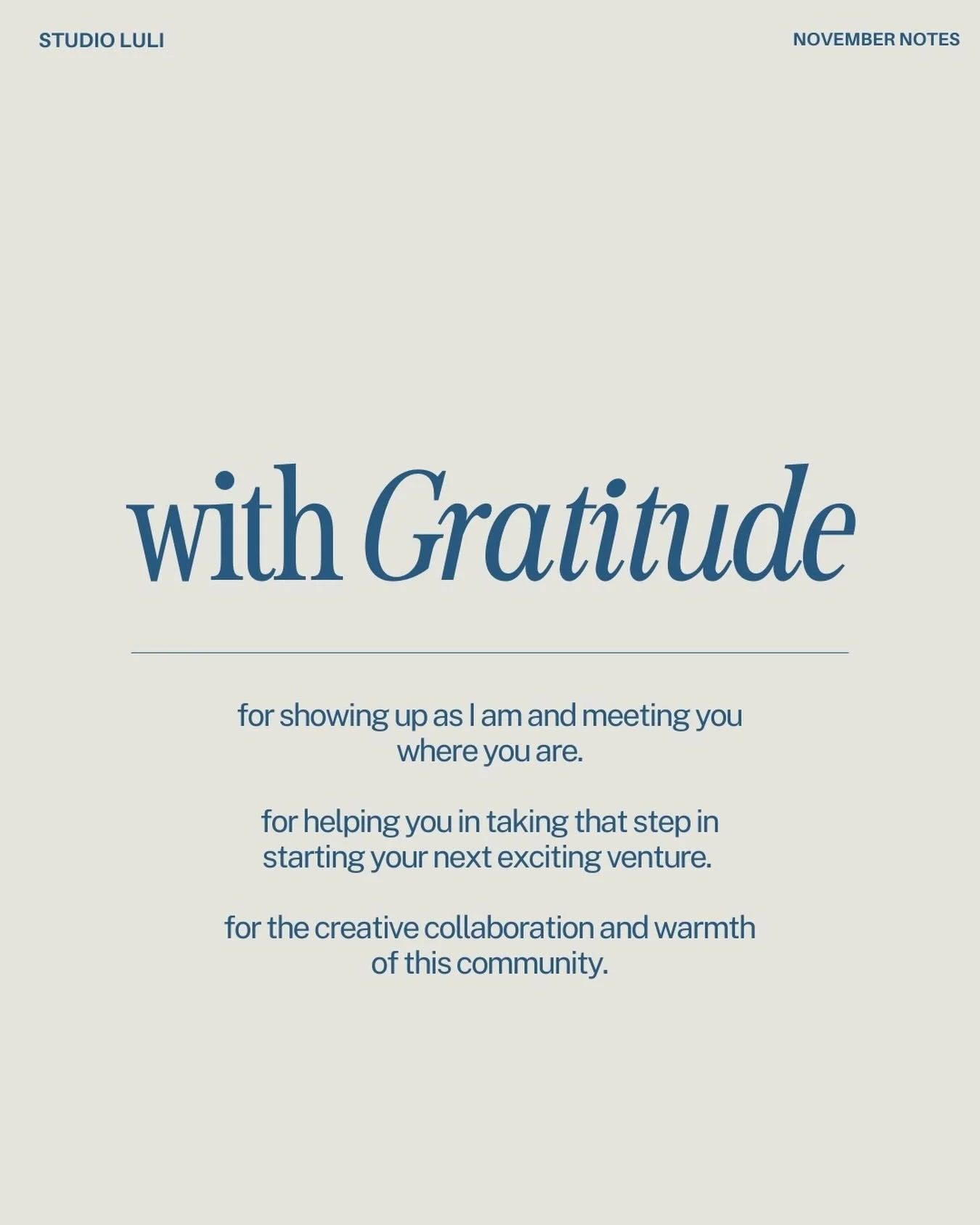 It&rsquo;s #thanksgiving week and I&rsquo;m full of gratitude. I&rsquo;ve learned to shift my perspective and adopt the term &ldquo;I get to&rdquo; which is tossed around a lot these days.

The truth is, I love that I get to do these things. I love w