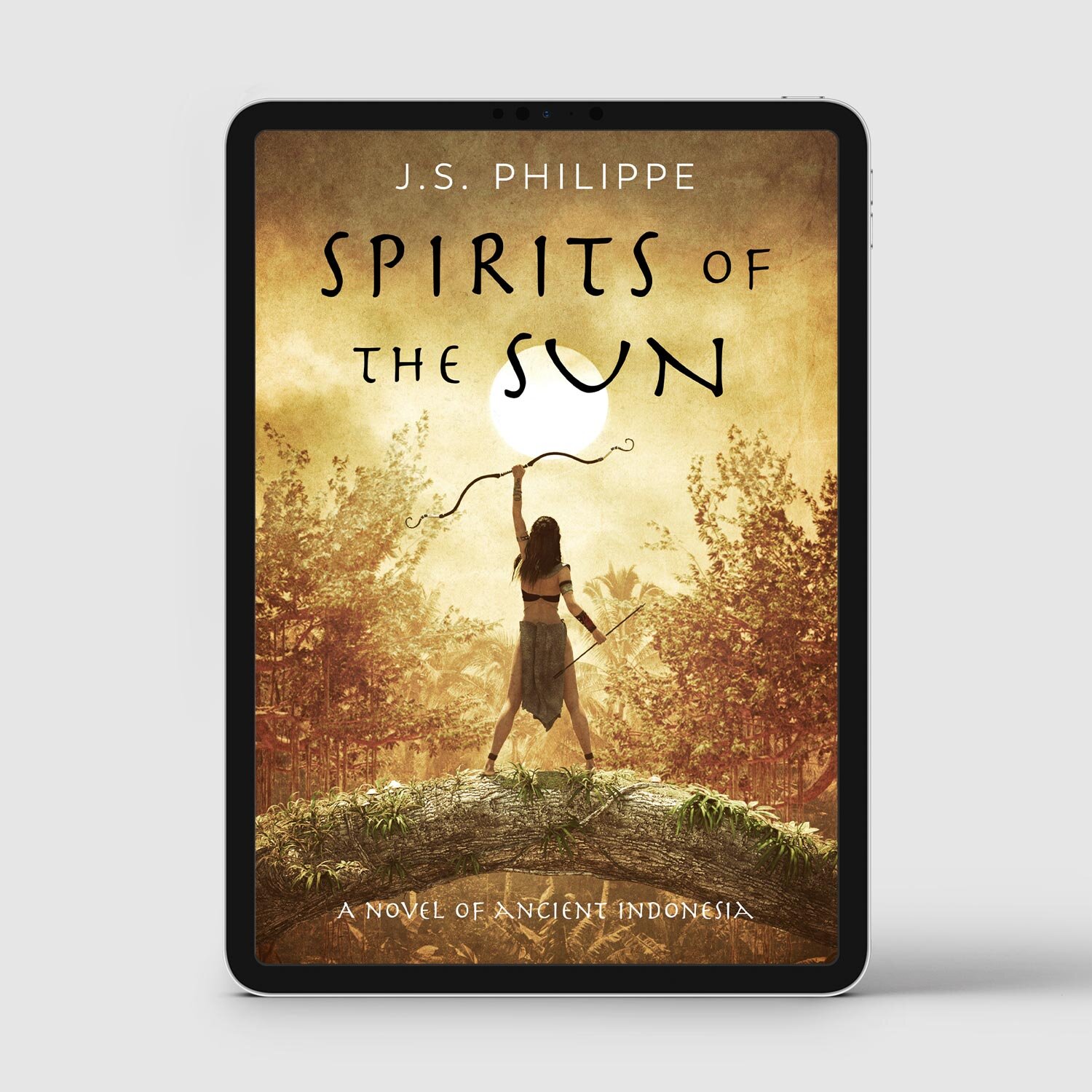 eBook cover design for Spirits of the Sun