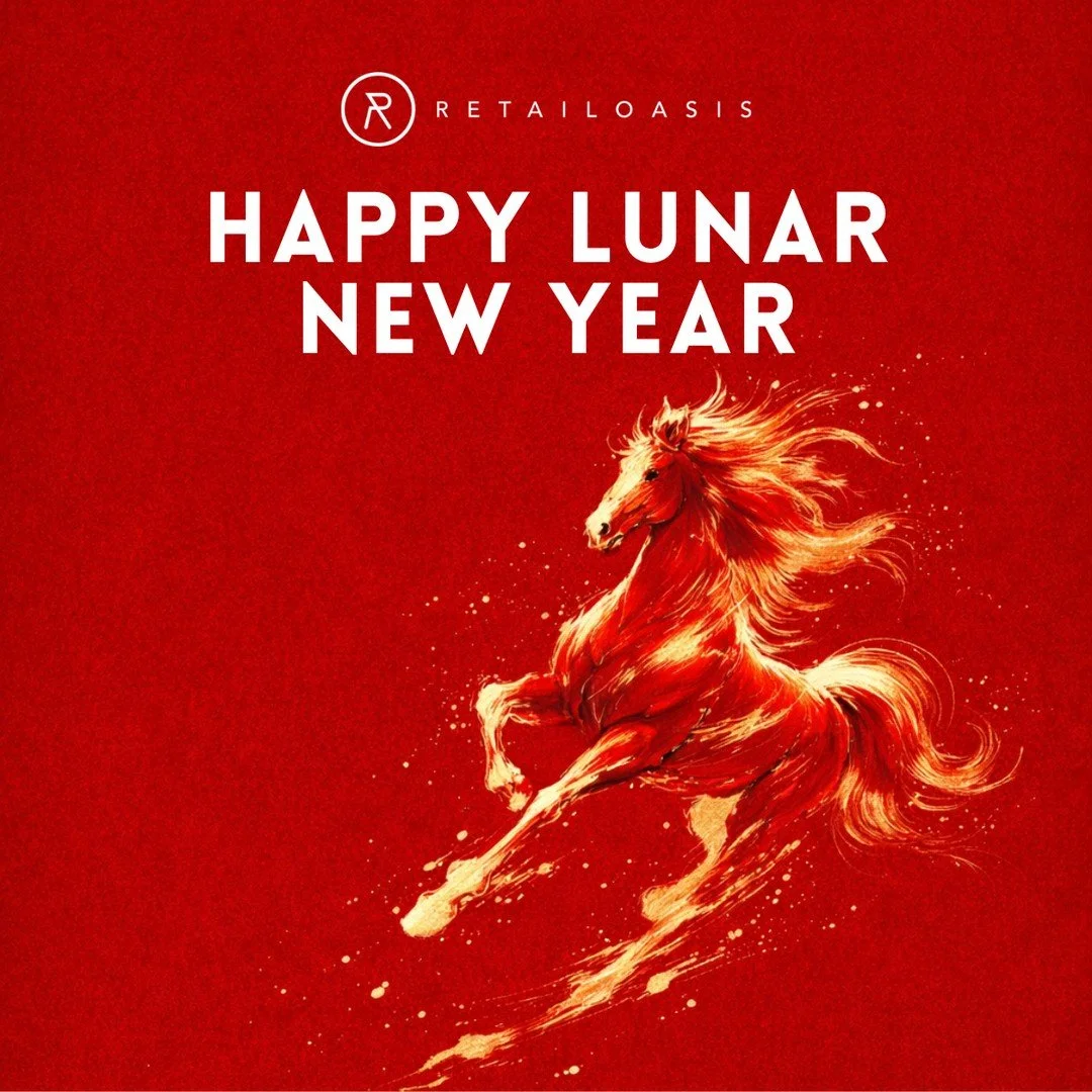 Wishing our retail community a powerful Lunar New Year 🐎🔥⁠
⁠
As we step into the Year of the Fire Horse, the energy shifts. The Horse symbolises momentum, independence and bold forward movement. Fire amplifies that with courage, conviction and crea