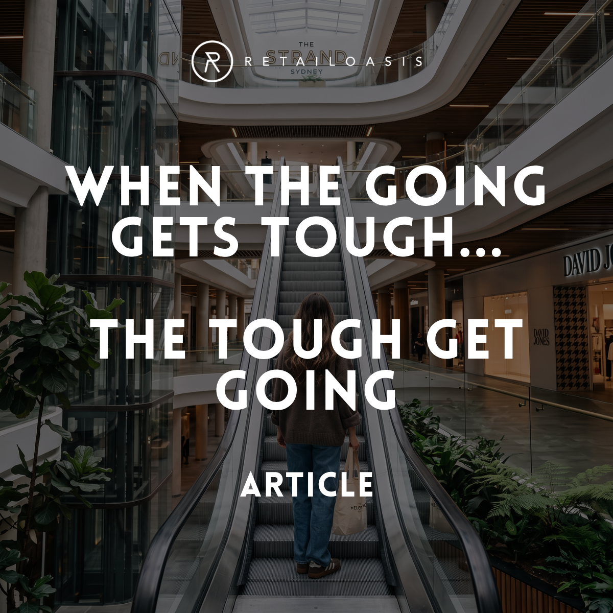 When the going gets tough, the tough get going