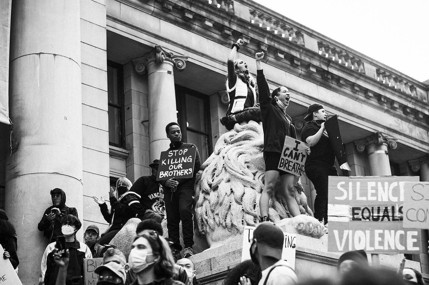 &ldquo;Freedom is never voluntarily given by the oppressor; it must be demanded by the oppressed.&rdquo; - Martin Luther King Jr
&hellip;
&hellip;
#vancouver #protest #blm #blacklivesmatter #street #streetphotography #unity #peace #blackvancouver #st
