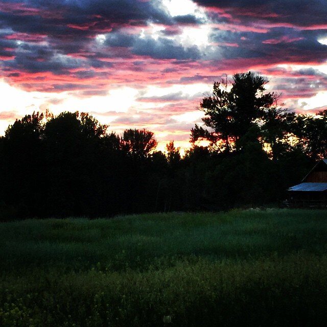 Sitting on the Porch in Winthrop