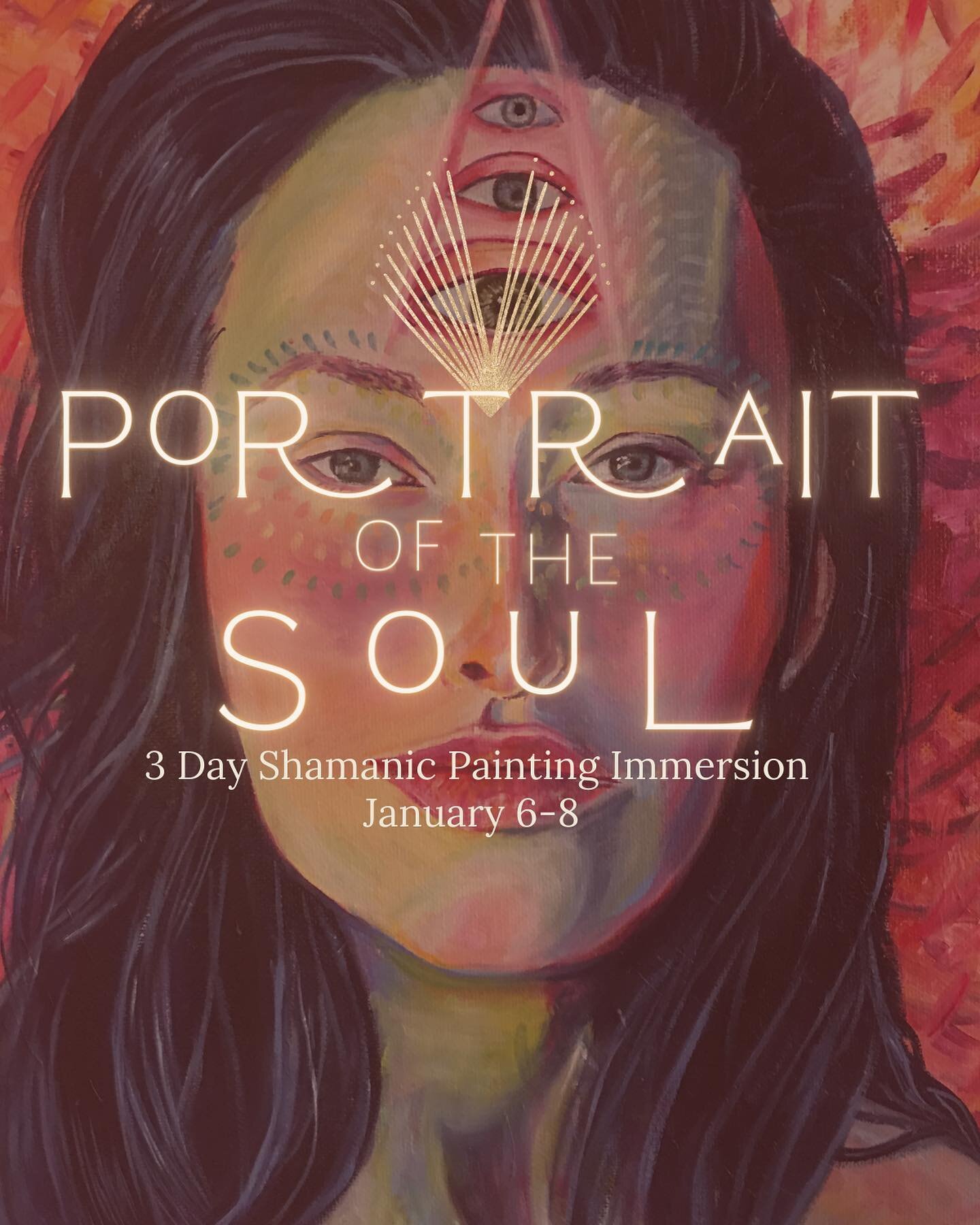 I don&rsquo;t know about you, but I feel like I want more IN PERSON experiences. So I am bringing my deepest soul offering to the heart of my community&lt;3

PORTAIT OF THE SOUL is a 3 day painting immersion designed to take you into the depths of yo