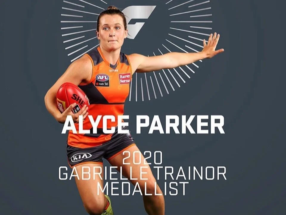Alyce Parker wins Best &amp; Fairest