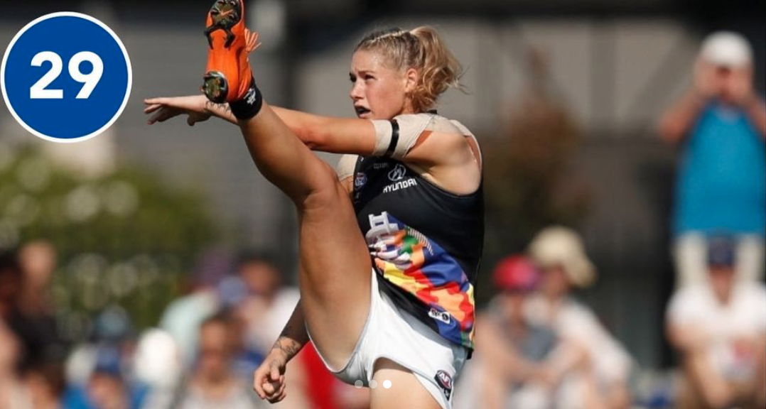 Tayla Harris featured in Top 100