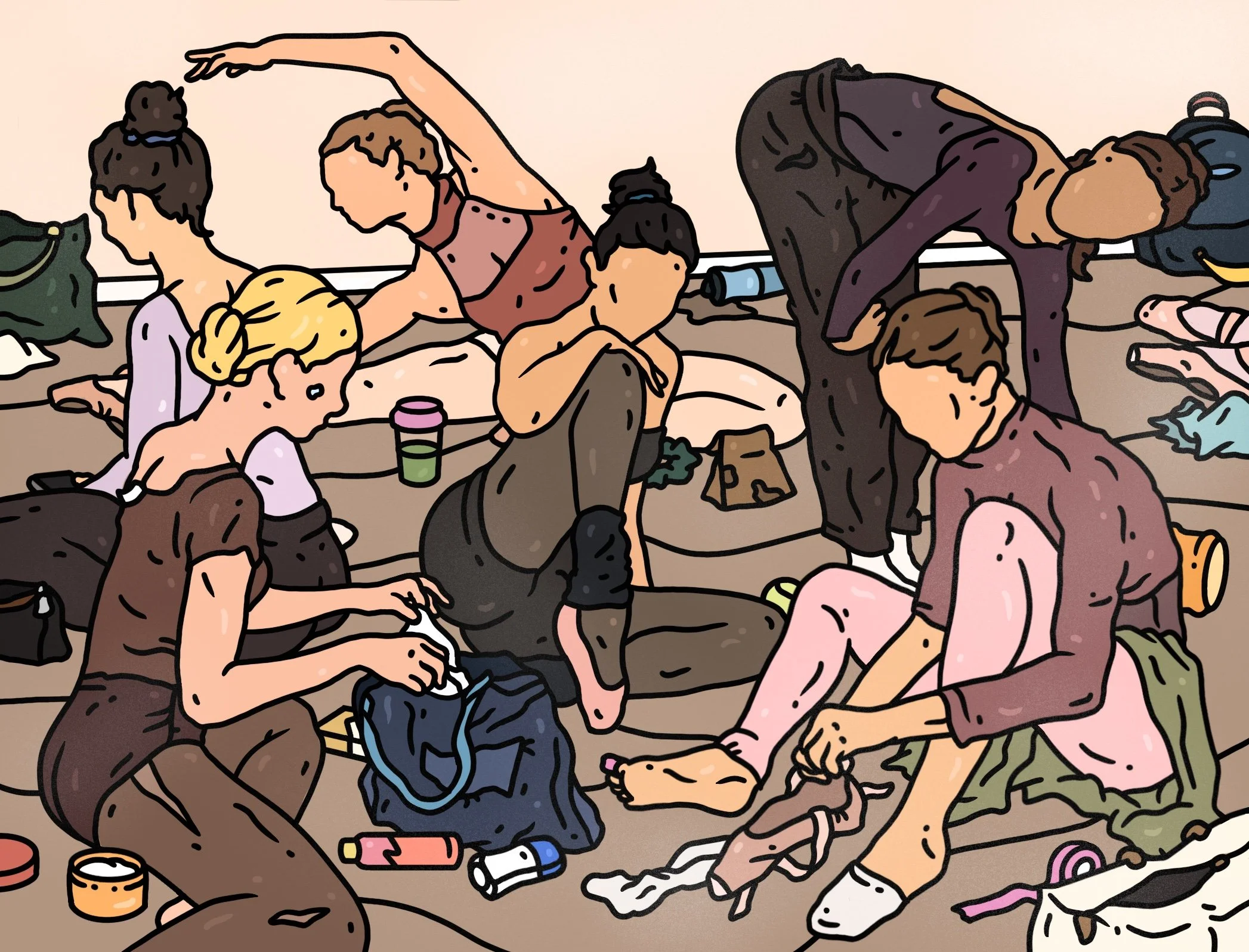 "A Messy Routine"

2025