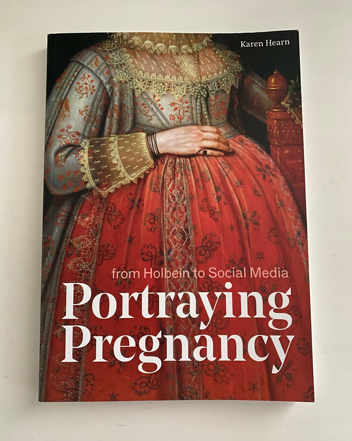 Exciting book delivery waiting for me when I got home. Karen Hearn&rsquo;s accompanying catalogue for the exhibition at The Foundling Museum. 58 intriguing images of the pregnant body from 15th century religious imagery to Serena Williams on Vanity F