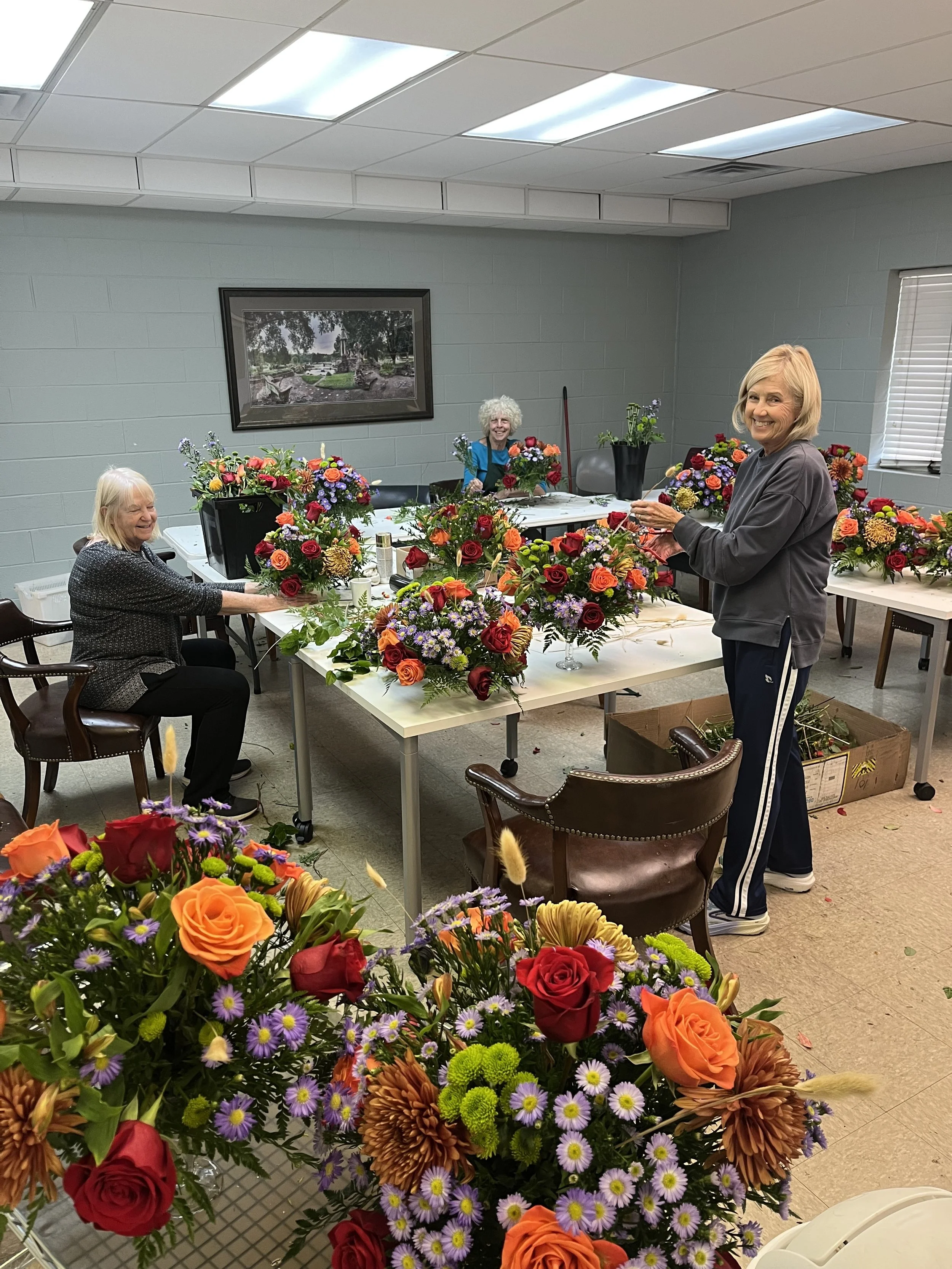 Flower Guild at Work