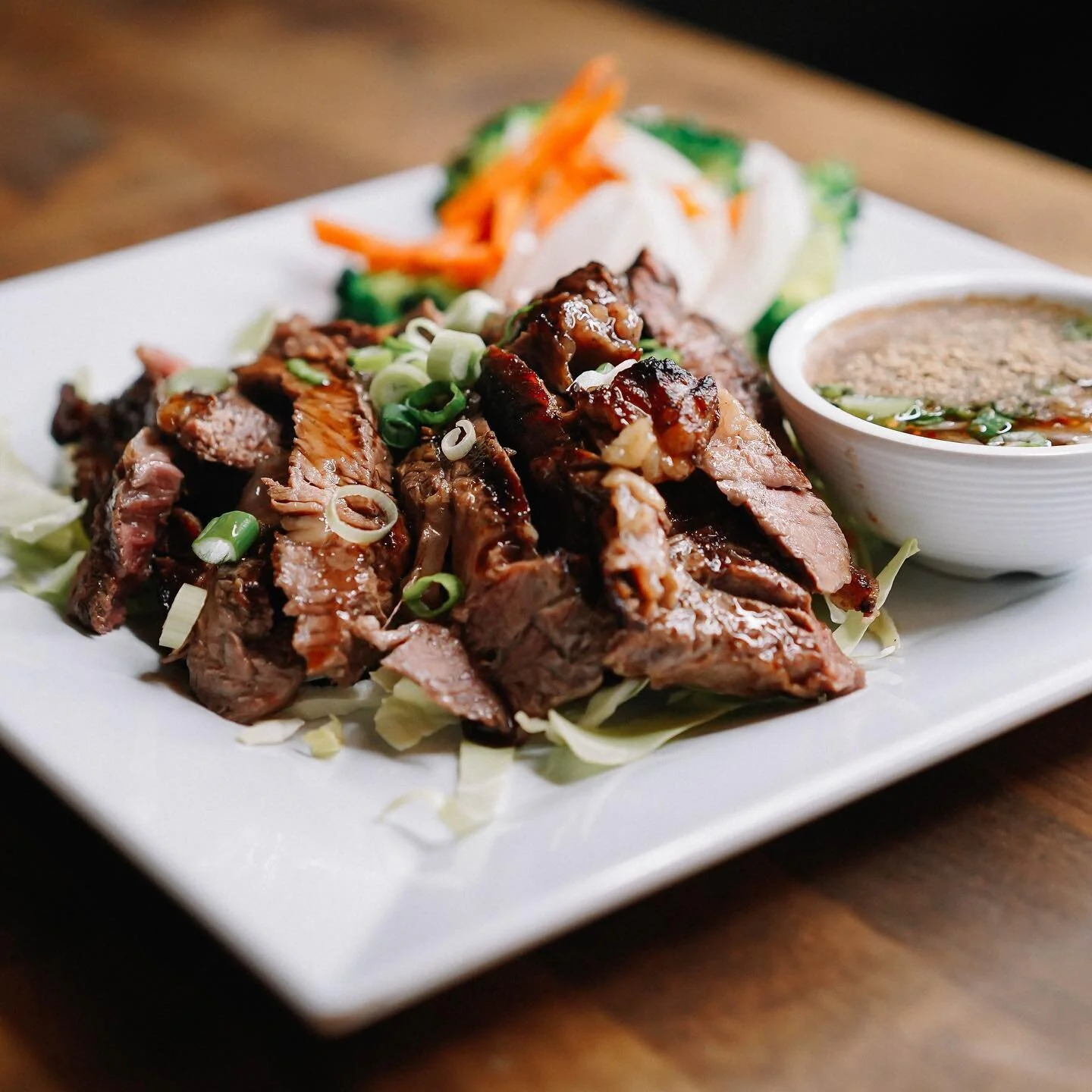 Next time you&rsquo;re in the mood for some steak, try our &ldquo;crying tiger steak&rdquo;. This traditional Northeastern Thai dish is packed with flavor and it will not disappoint!