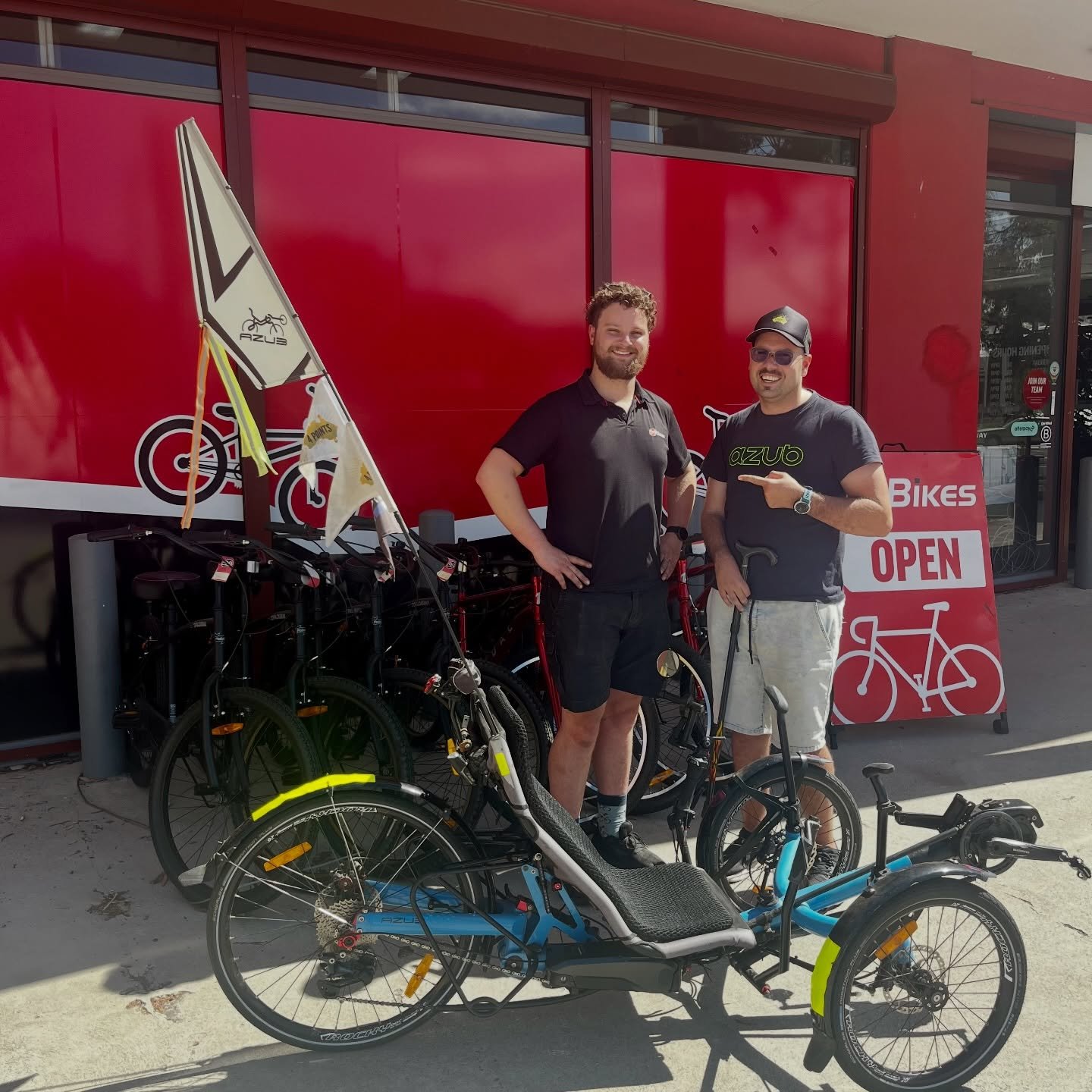 From me stressing hard and losing sleep over what was really the little things, this guy had all the answers!

Big shout out to @robwood981 at @99bikes_maribyrnong for getting the AZUB tri-fly 26&rdquo; aka my baby up and running again!

In a nutshel