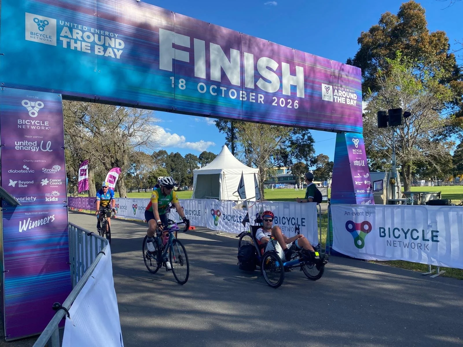 WE MADE IT 💪🏼

Firstly, what a team effort! It&rsquo;s a bit hard to put it into words how grateful I am. For some of us it was our biggest personal achievement ever by bike 🙌🏼

For me, 135kms done, can tick that off my bucket list ✅ I think that