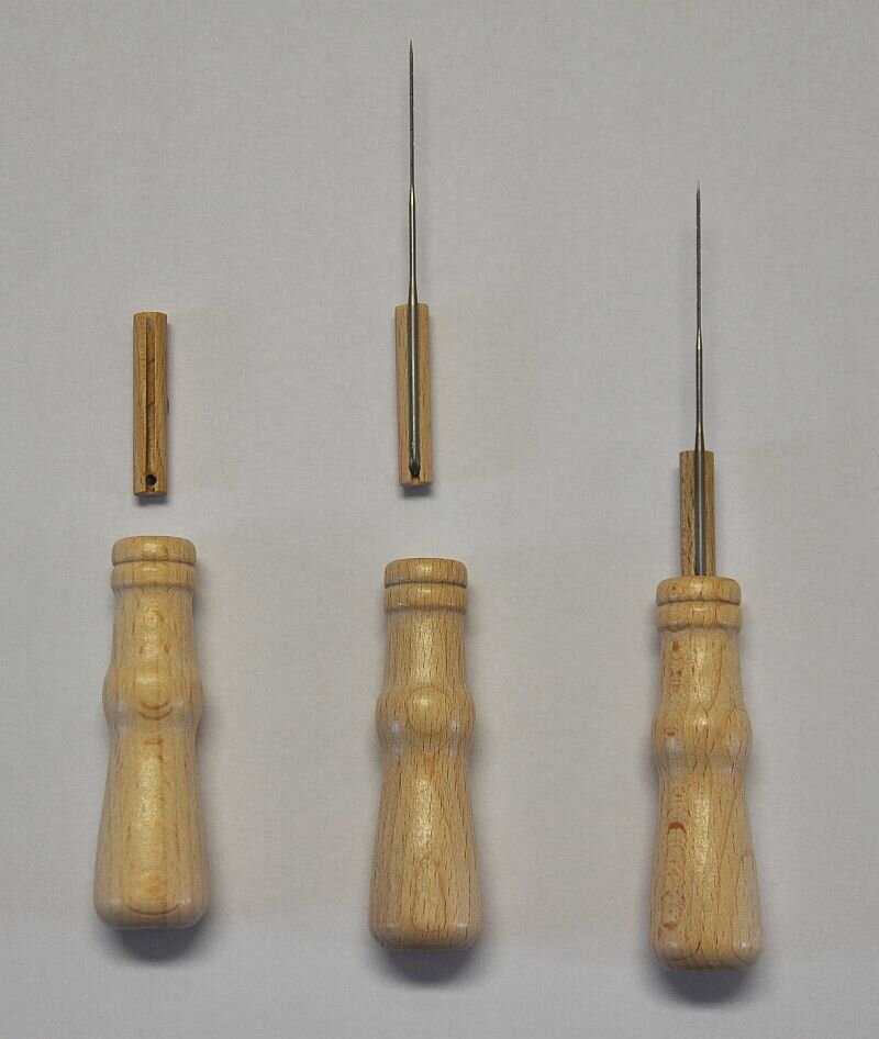 Wooden Rooting Needle Holder