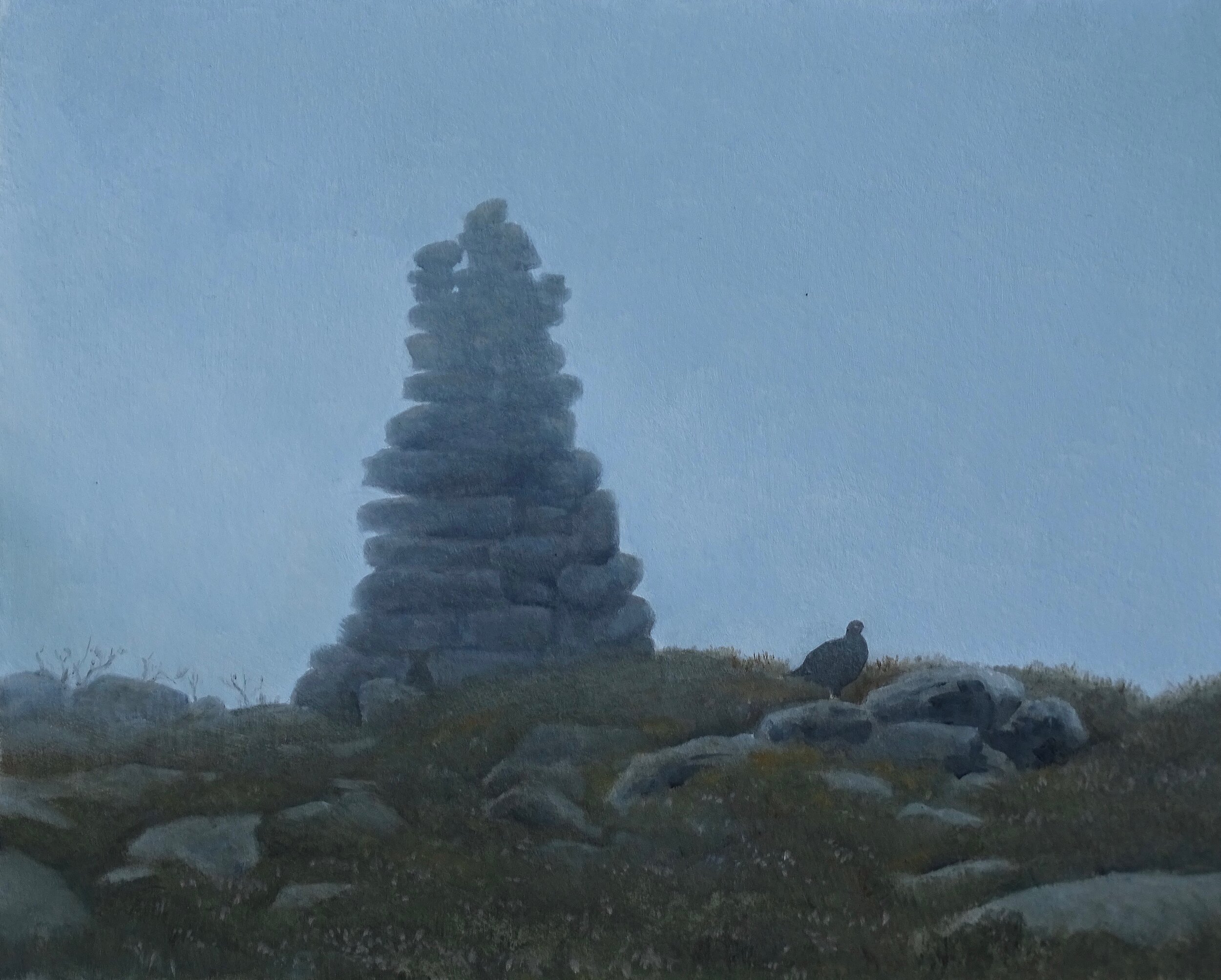 Grouse by the Cairn