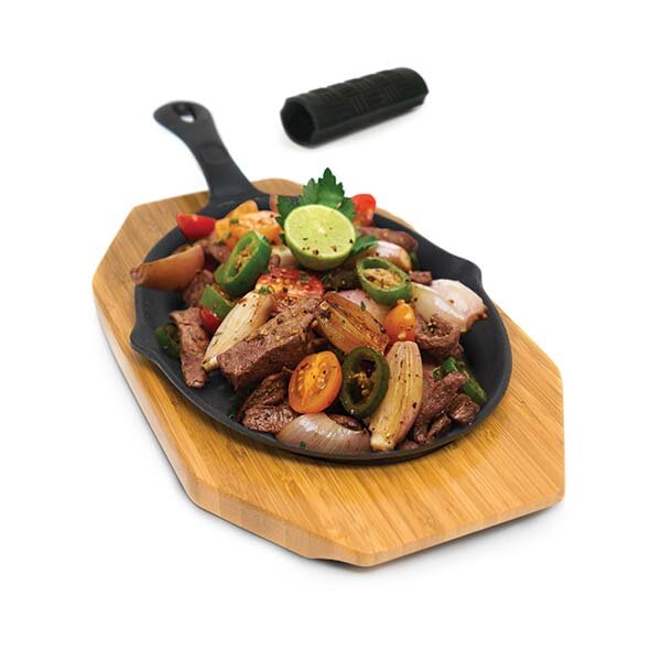 Broil King Fajita Pan With Holder — The Barbeque Shop