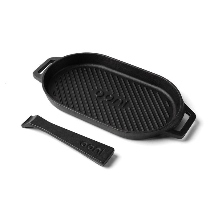 Ooni Cast Iron Grizzler Pan — The Barbeque Shop
