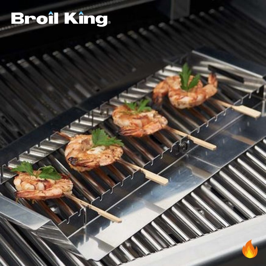 &iquest;Cocinando para una multitud? Entonces, &iexcl;por qu&eacute; no empezar con algunos aperitivos para tentar el paladar! Esta rejilla para brochetas de acero inoxidable de @broilkingespanaportugal  es un accesorio imprescindible. 🍢

Cooking fo