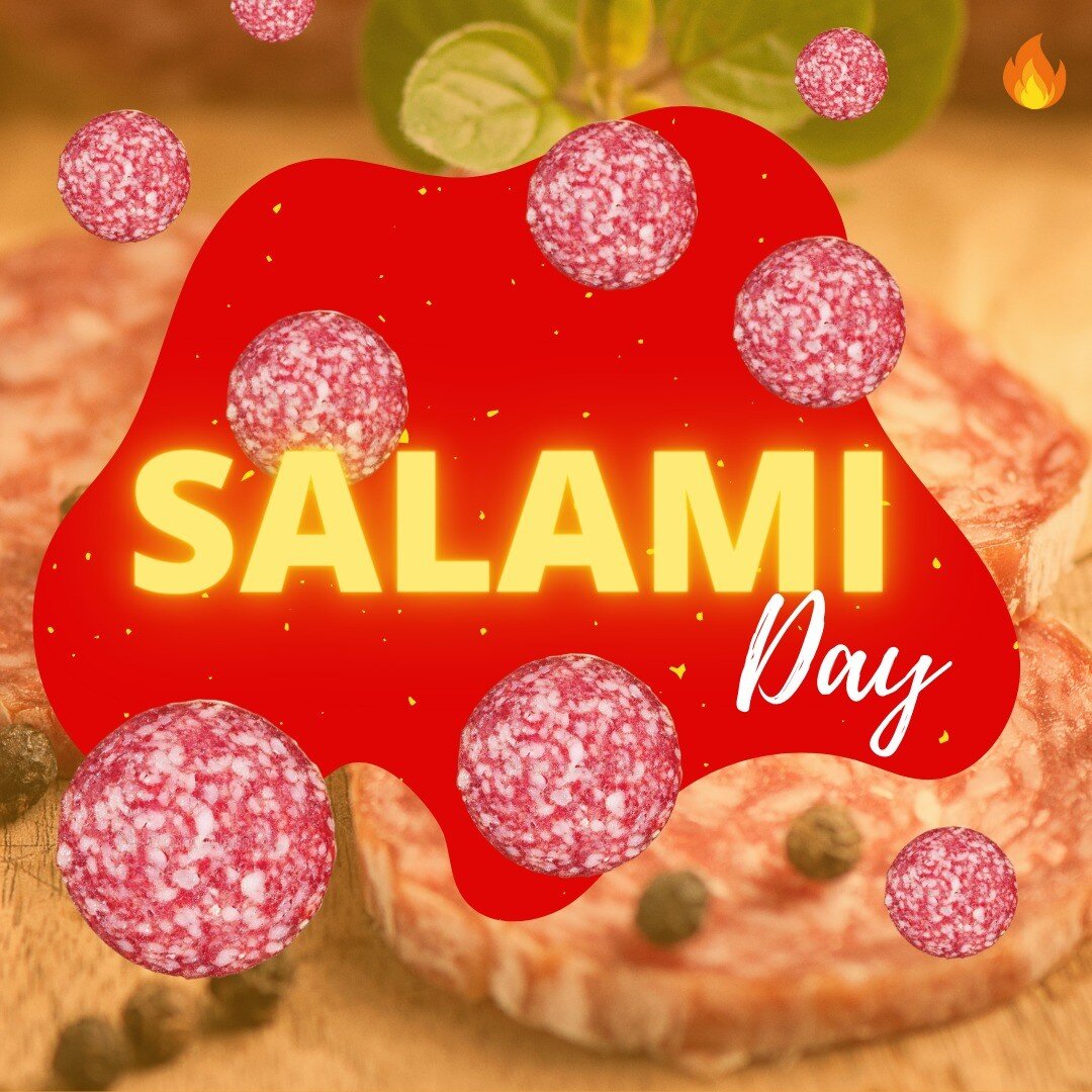 ¡Feliz Día Mundial del Salami! 
Prueba esta receta de salami al horno en la parrilla. Es el aperitivo perfecto para una fiesta. 
Ingredientes:
1 (1 kg) de salami entero, sin tripa
1 taza de azúcar moreno
1 (500 ml) botella de sals