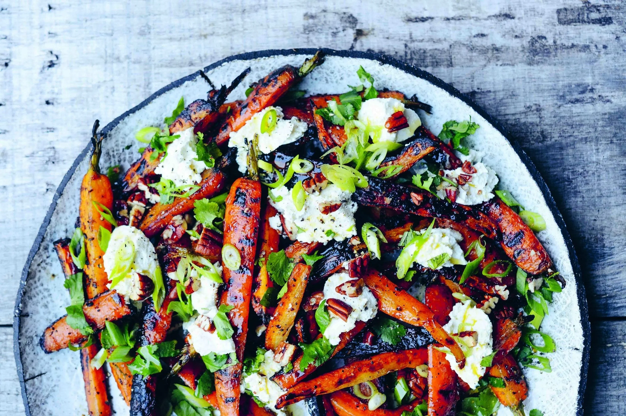 Barbecued Carrot, Ricotta and Toasted Pecans — The Barbeque Shop