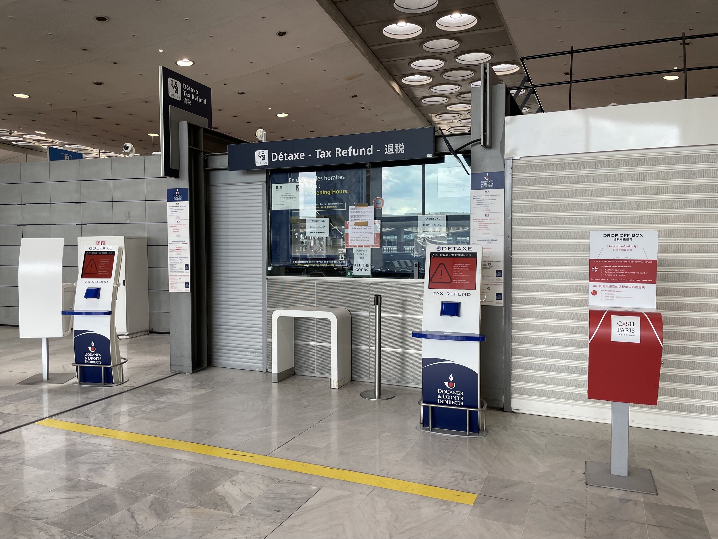 How to get your VAT refund in Paris Charles de Gaulle Airport