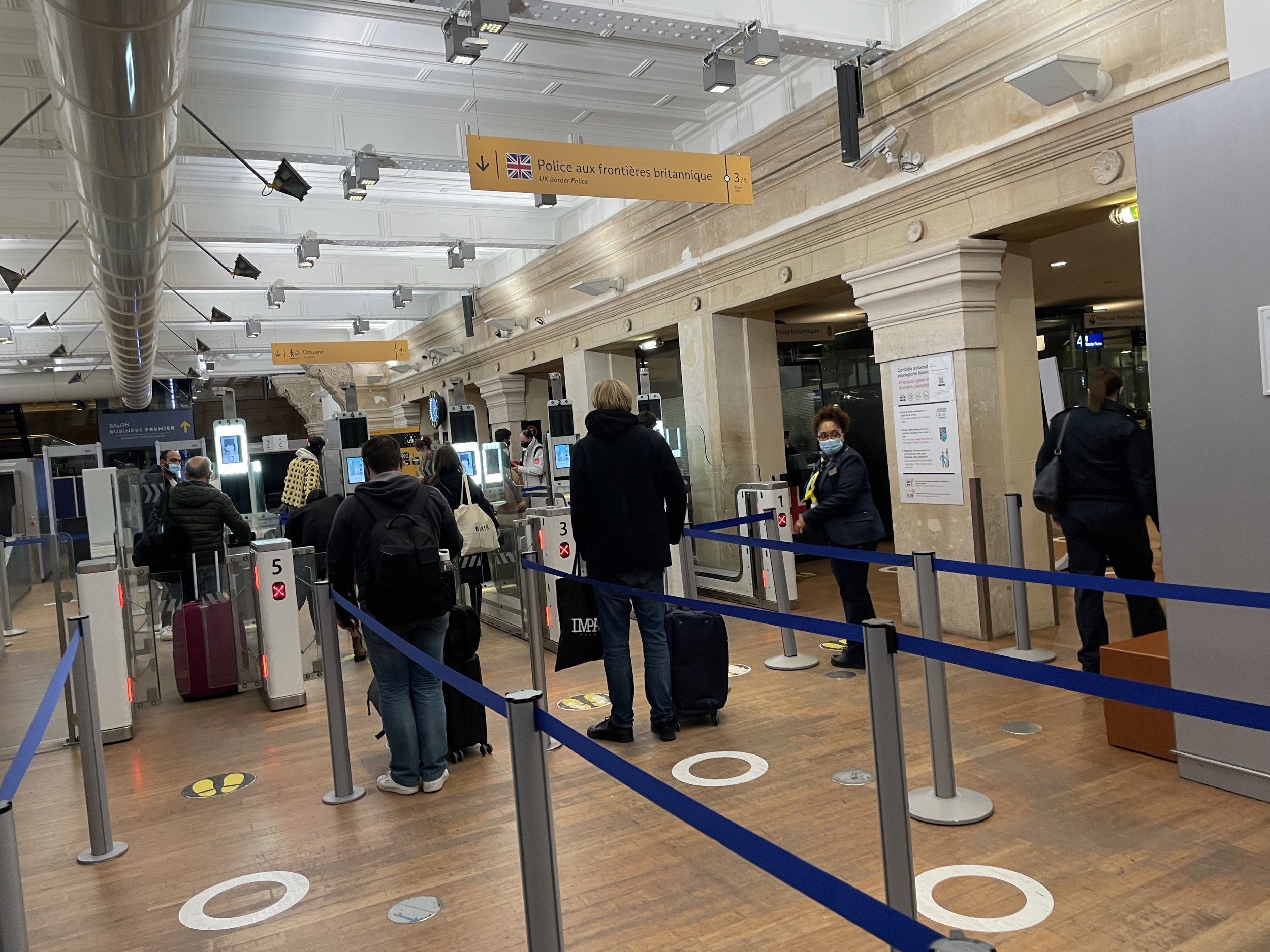 Tax Refund In Paris Train Station