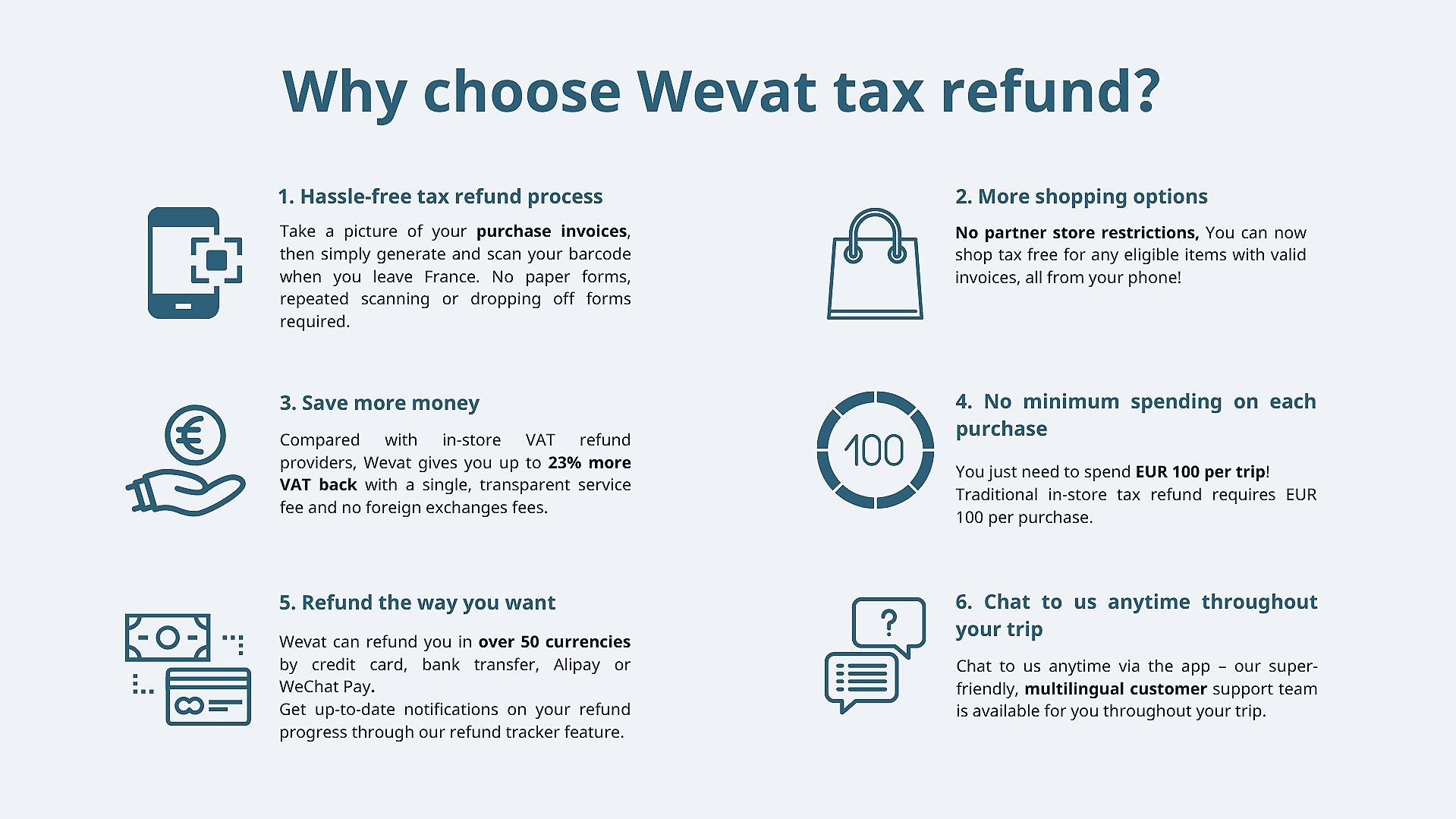 Tips to have a tax-free refund in Barcelona