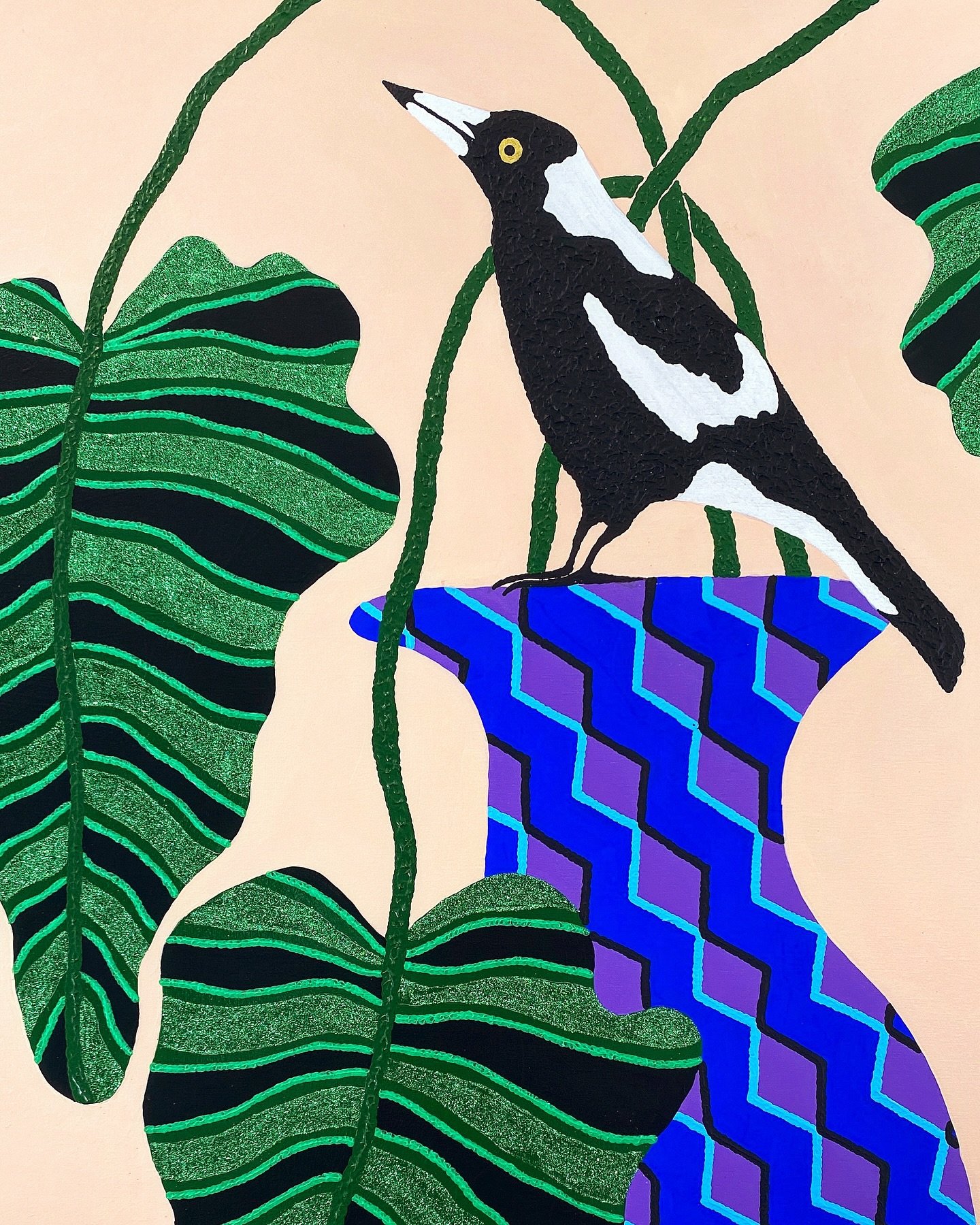 Hello, Good Morning 🎶🎵 #magpieart