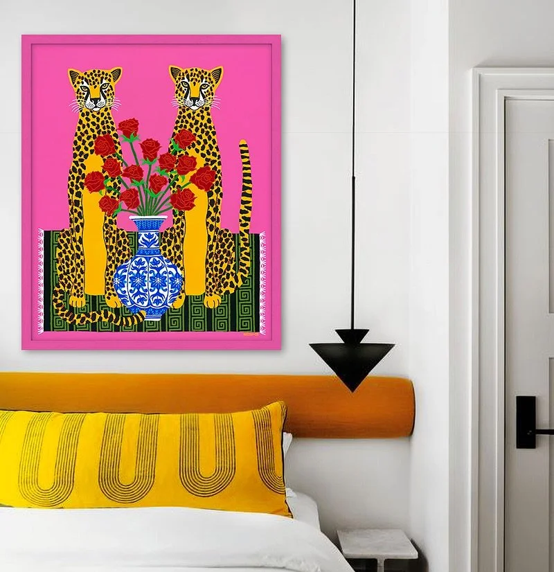 NEW PRINT DROP ‼️‼️‼️ &lsquo;The Guardians&rsquo; &amp; &lsquo;Cygnus&rsquo; now available as limited edition prints in the shop 🔗 link in bio for all the things // SHOP.NAT-SUI.COM #colouryourworld #followyourbliss