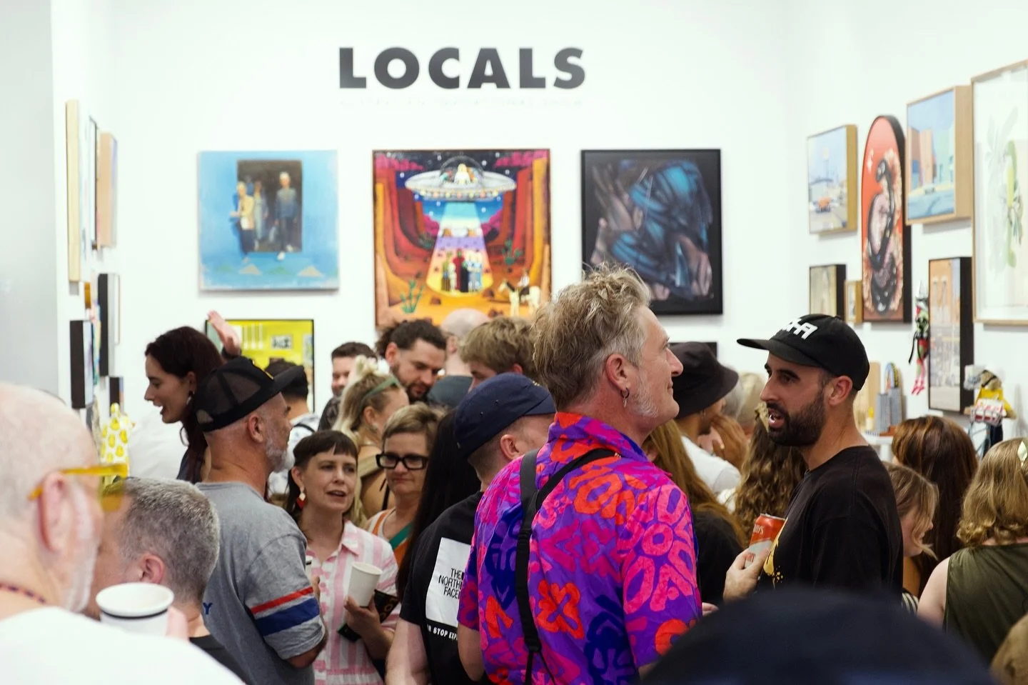 &lsquo;Locals&rsquo; @outregallery 👁️ Now showing at 319 Smith st, Fitzroy. Don&rsquo;t miss this epic showcase of Aussie talent, open until March 15th 👁️
