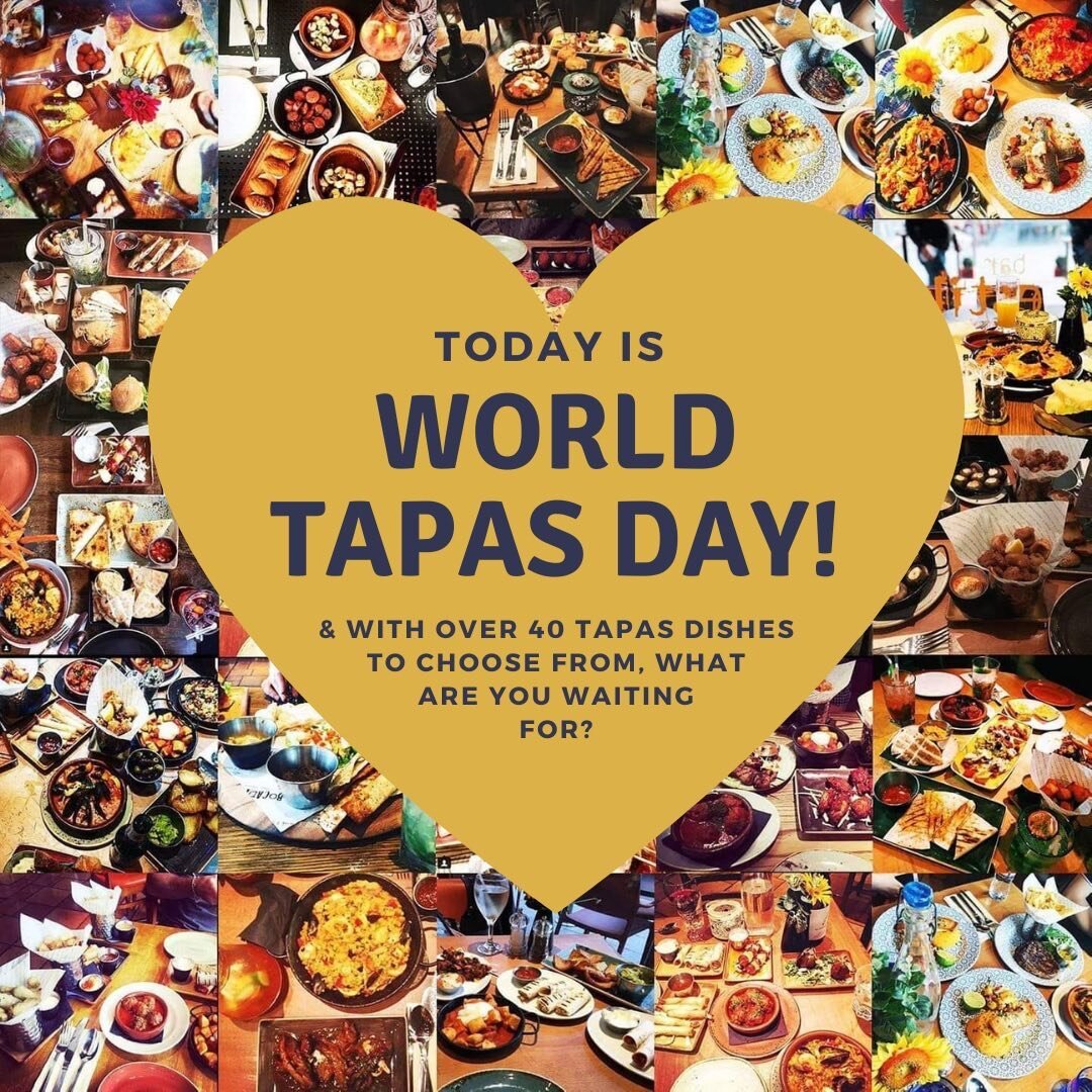 Where else to celebrate World Tapas Day! #tapas #teddington