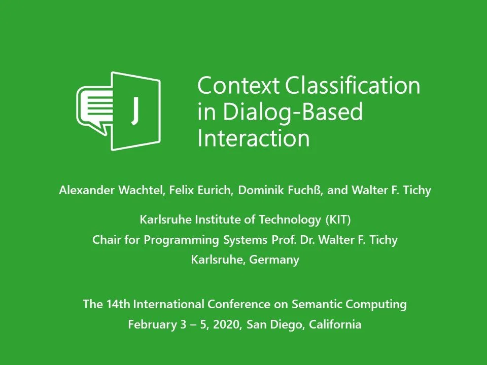 International Conference on ​ Semantic Computing