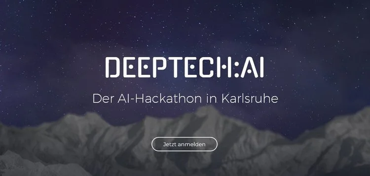 DeepTech:AI Hackathon am 20.10.18 in Karlsruhe