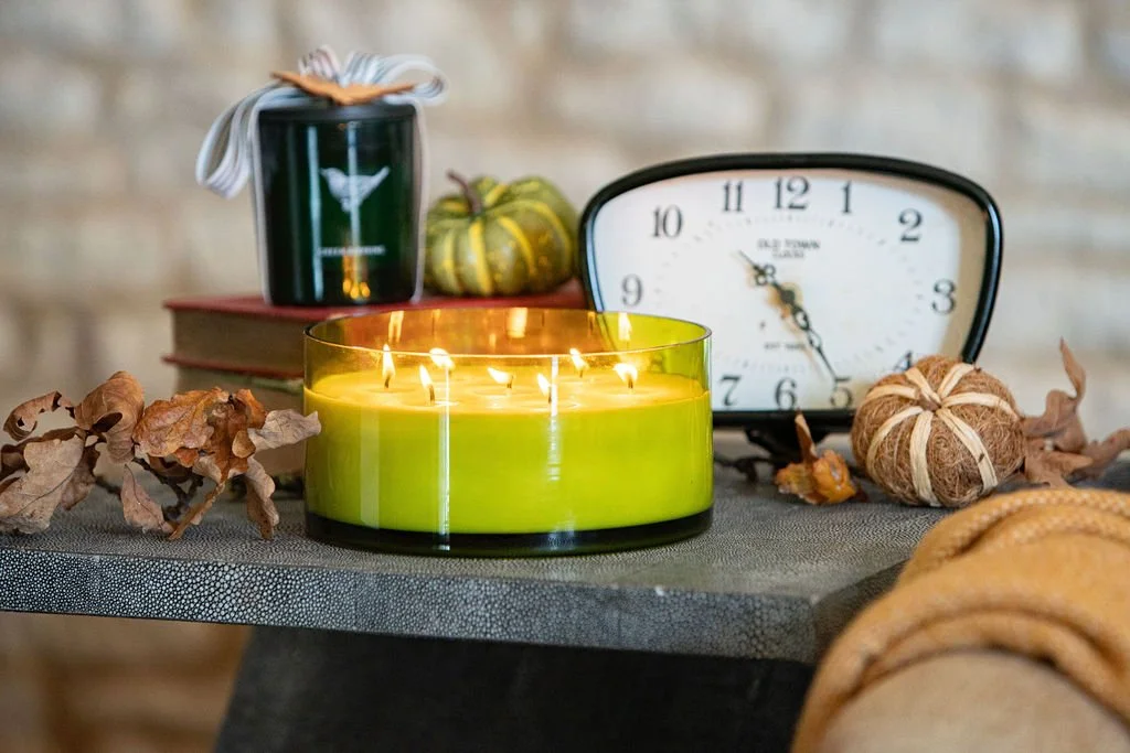 7Wick Restore, Table Candle 1.2kg — Green & Spring