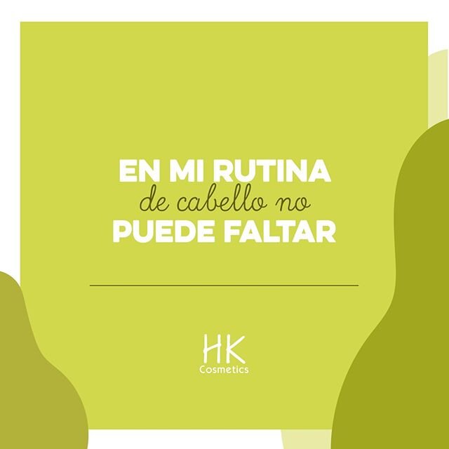 &iexcl;Completa la frase! En mi rutina de cabello no puede faltar ____________.⁠
&bull;⁠
&bull;⁠
&bull;⁠
#HKCosmetics #AmaTuCabello #MadeInDR #HechoEnRD #SupportLocals #DominicanRepublic #DominicanProductos #ProductosDominicanos