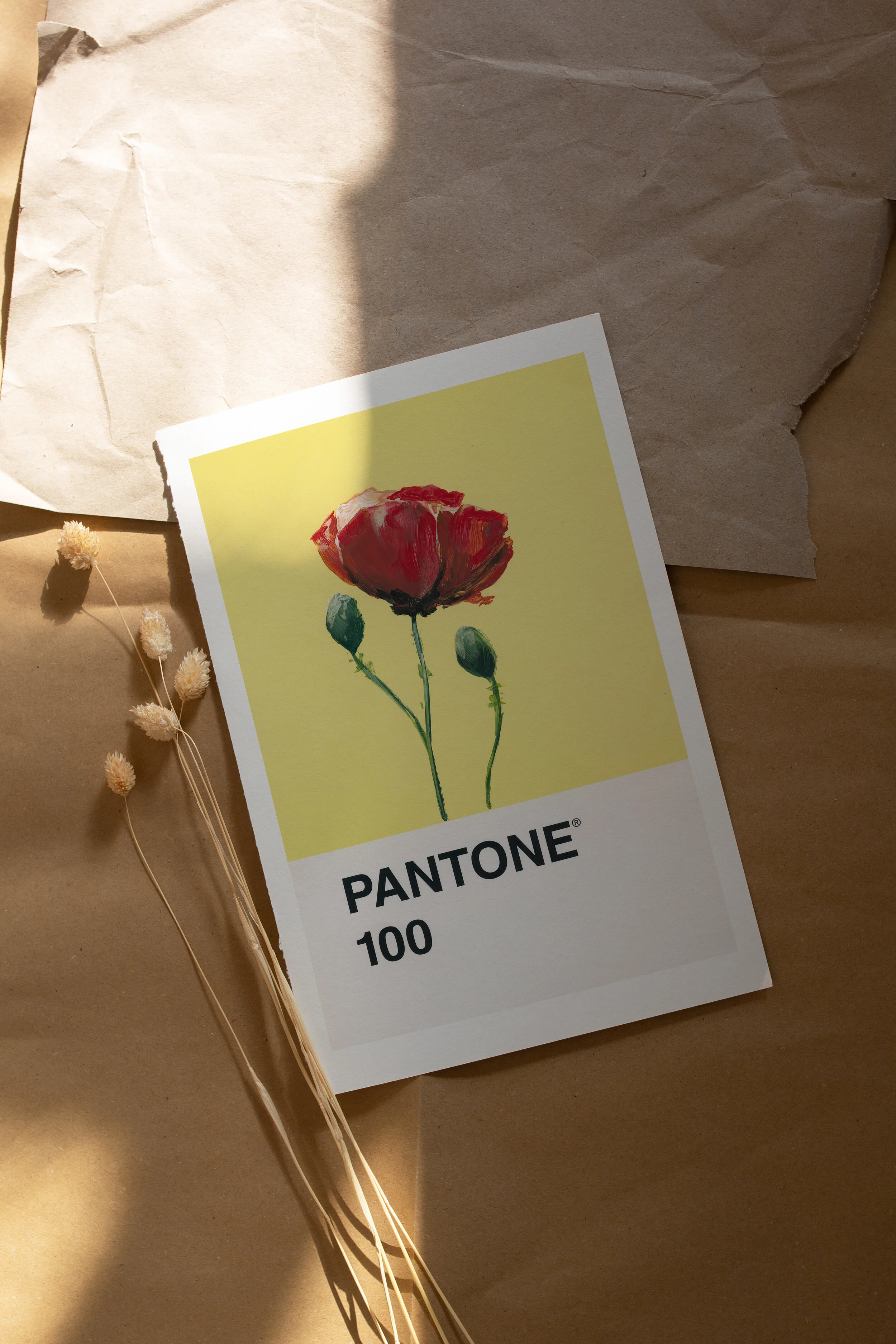 Day 95 - Lady in Red - Print