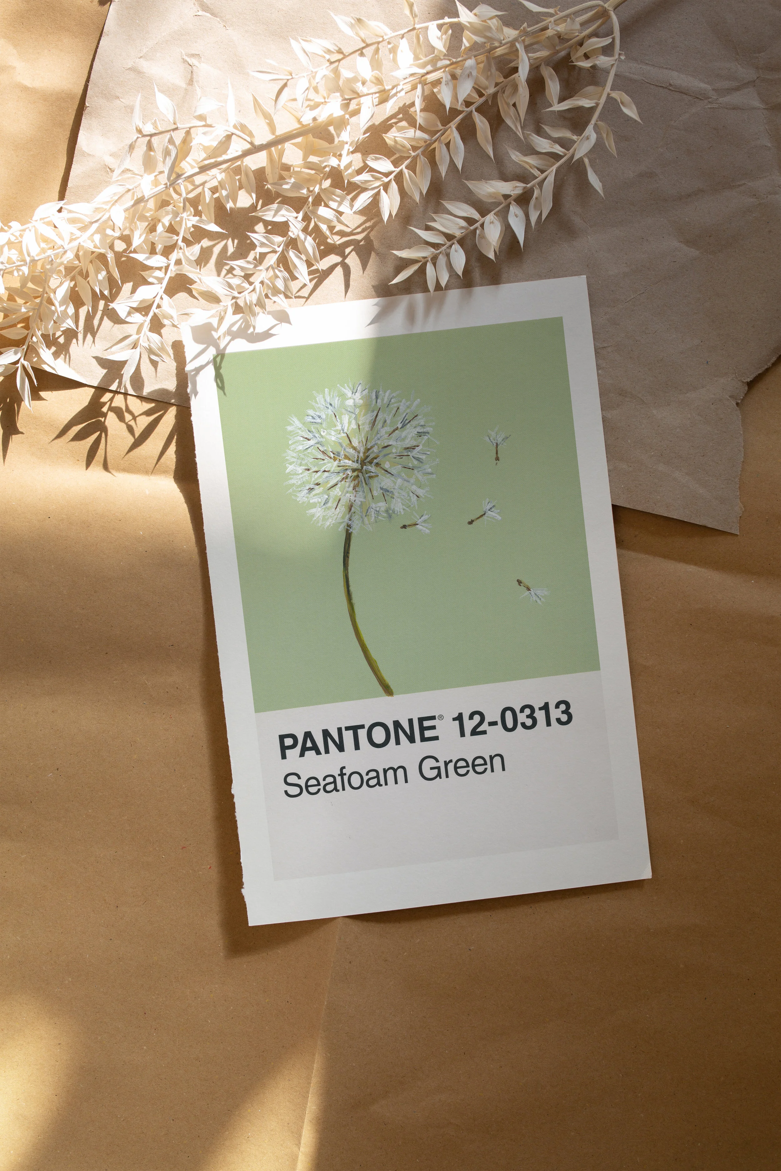 Day 100 - Dandelion Wishes - Print