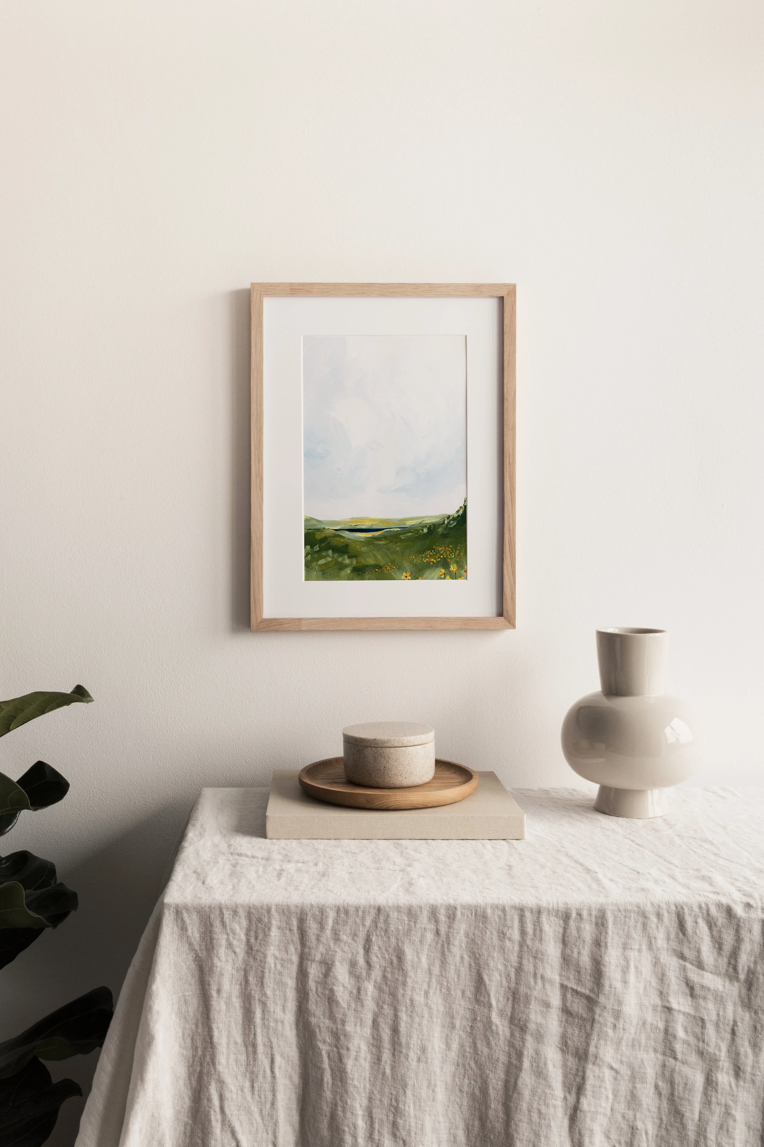 "When the Winds Change" landscape print