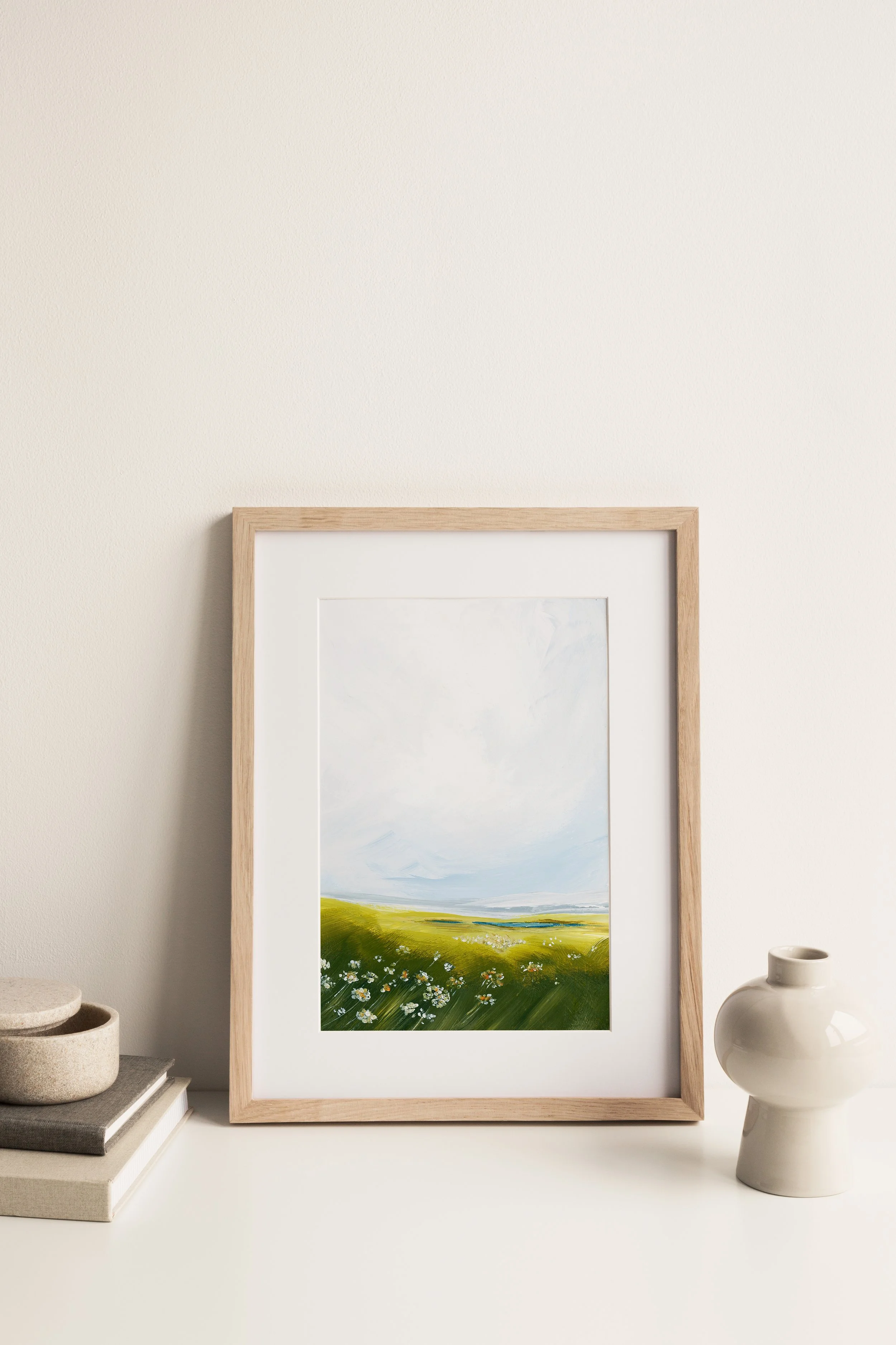 "A Soft Warm Breeze" landscape print
