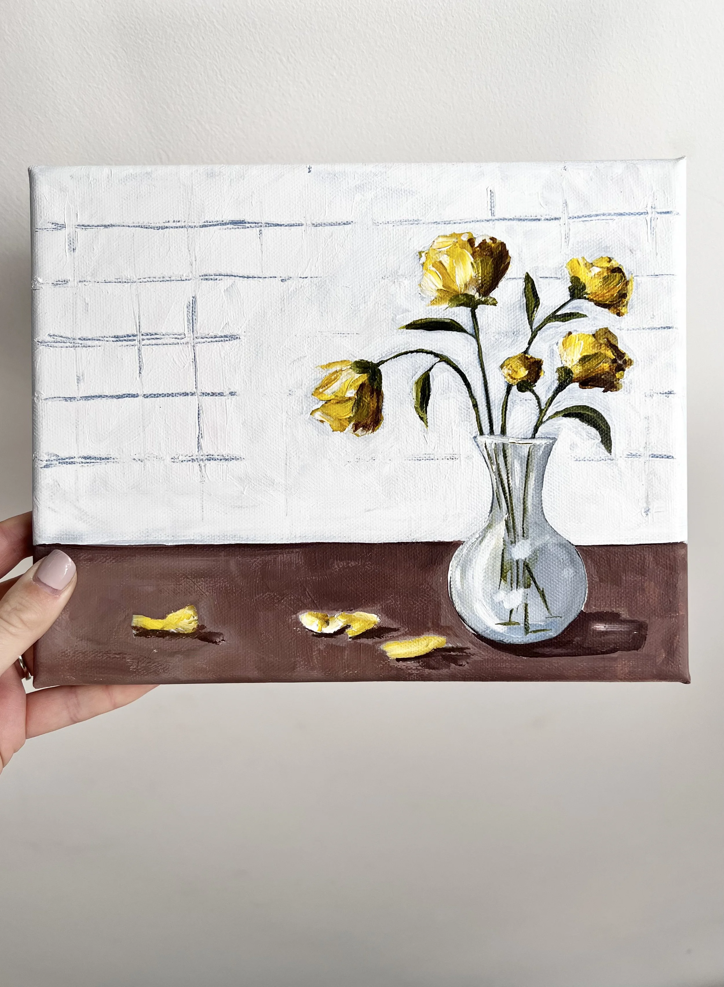 "Enjoy Life" an 8x10" horizontal canvas painting