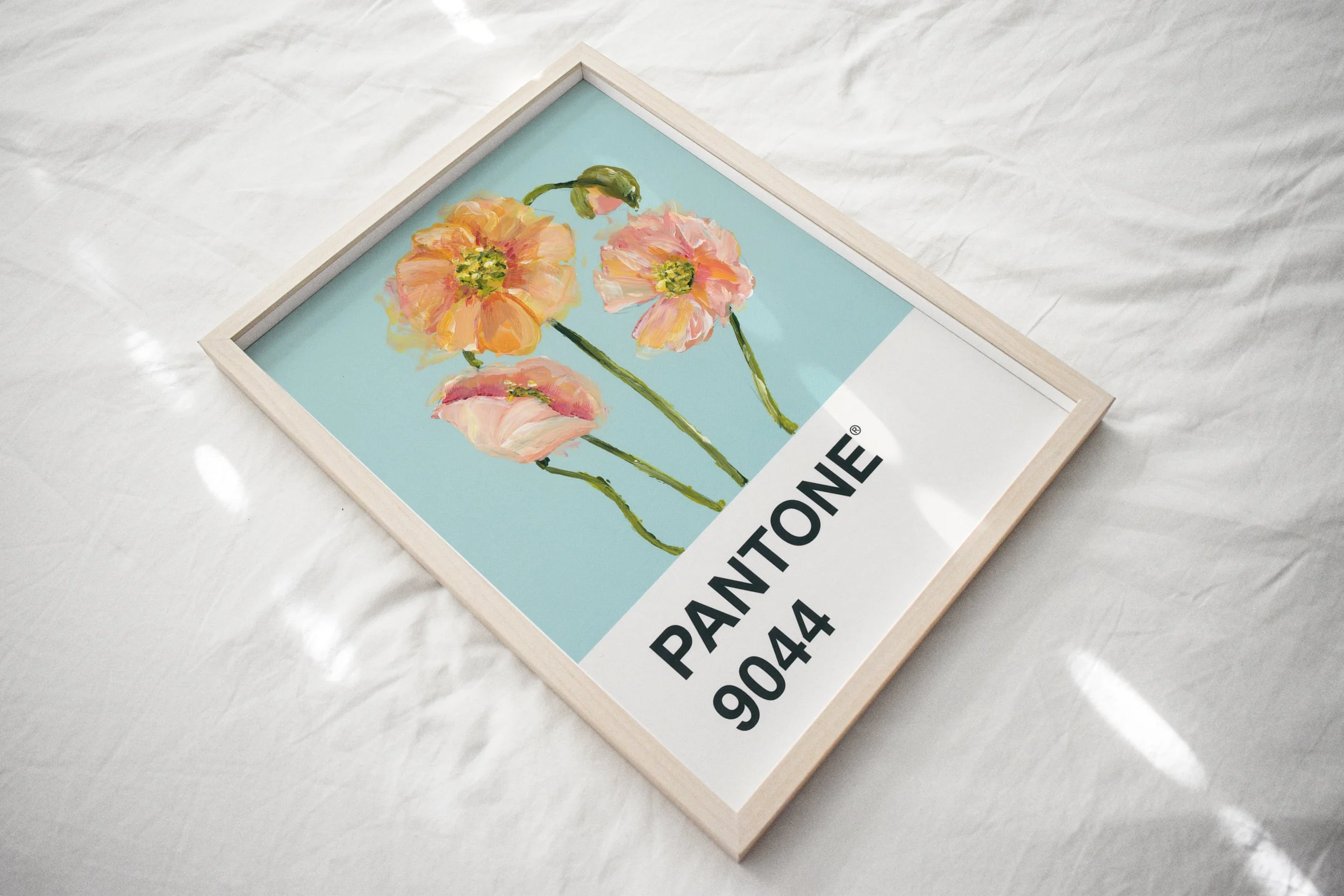 Day 22 - Happy Poppies - Print