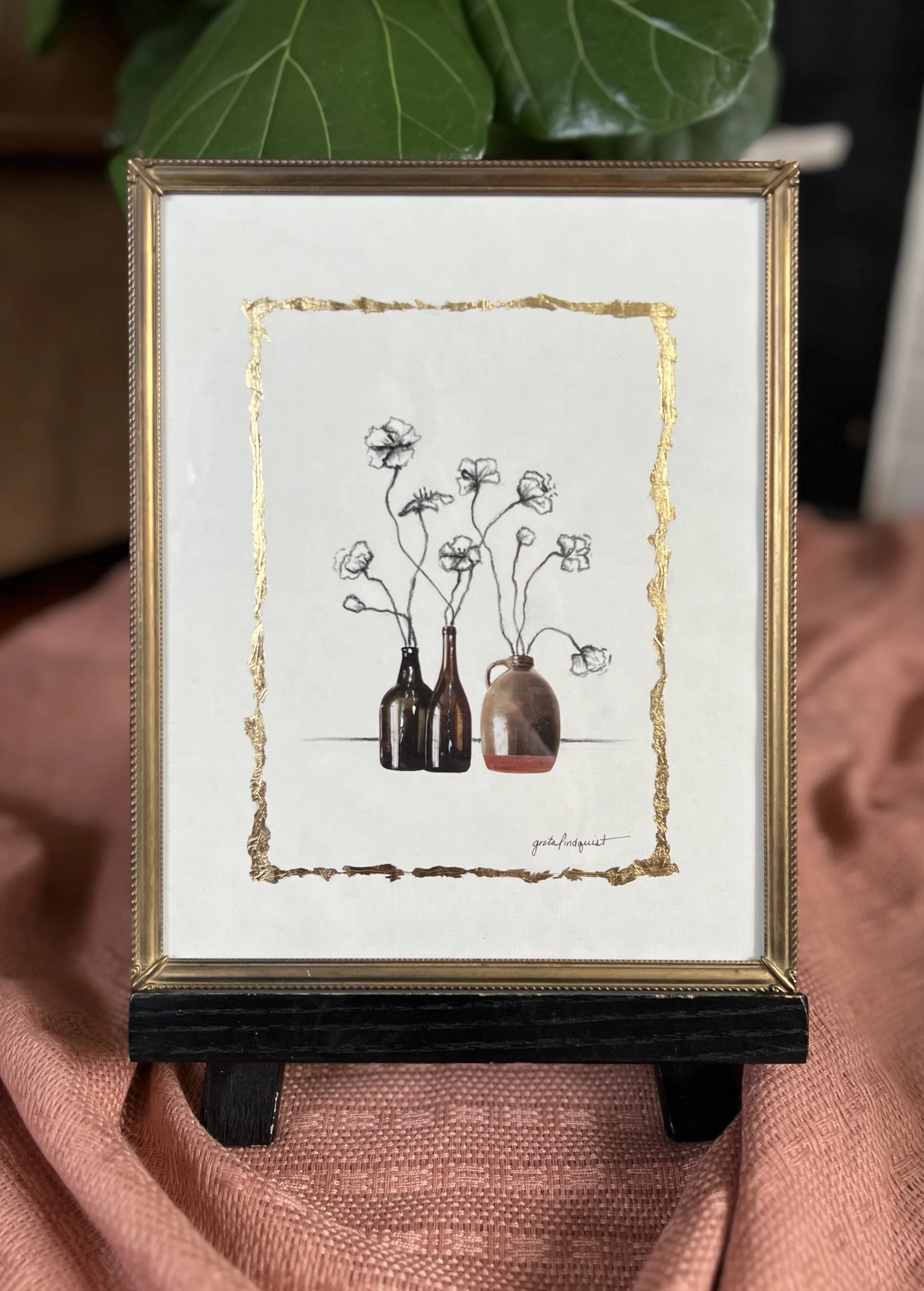 Vintage Collage Two (framed)