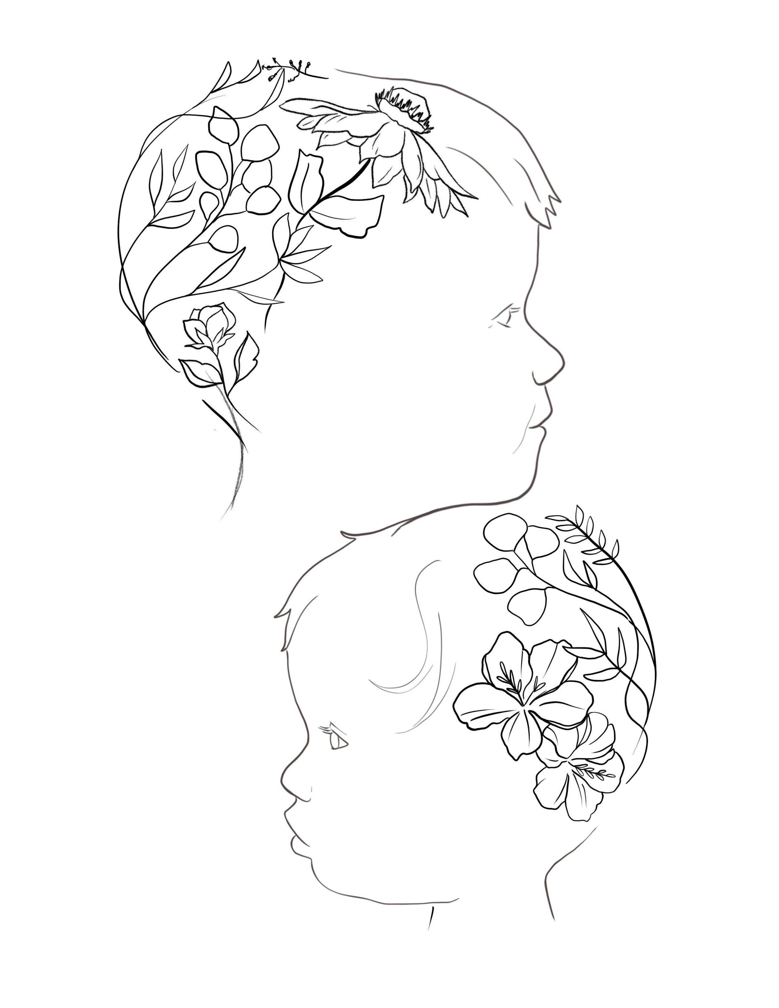 Line Art - Tattoo Design